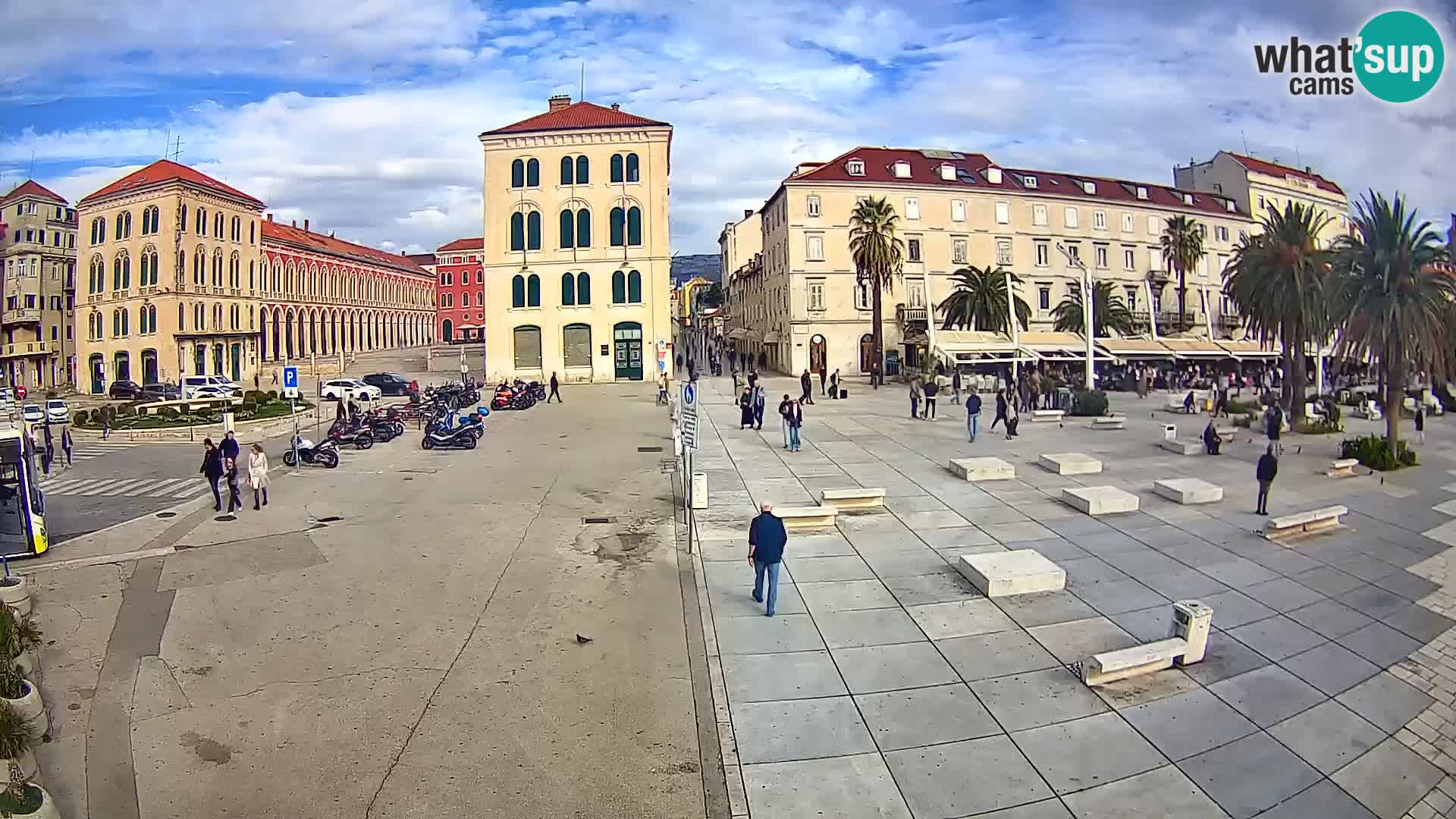 Webcam Split Riva – Prokurative | Trg Republike