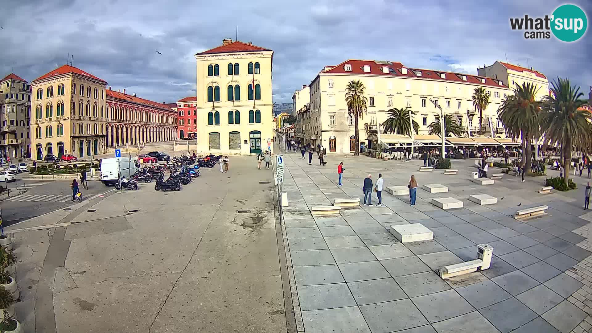 Webcam Split Riva – Prokurative | Trg Republike