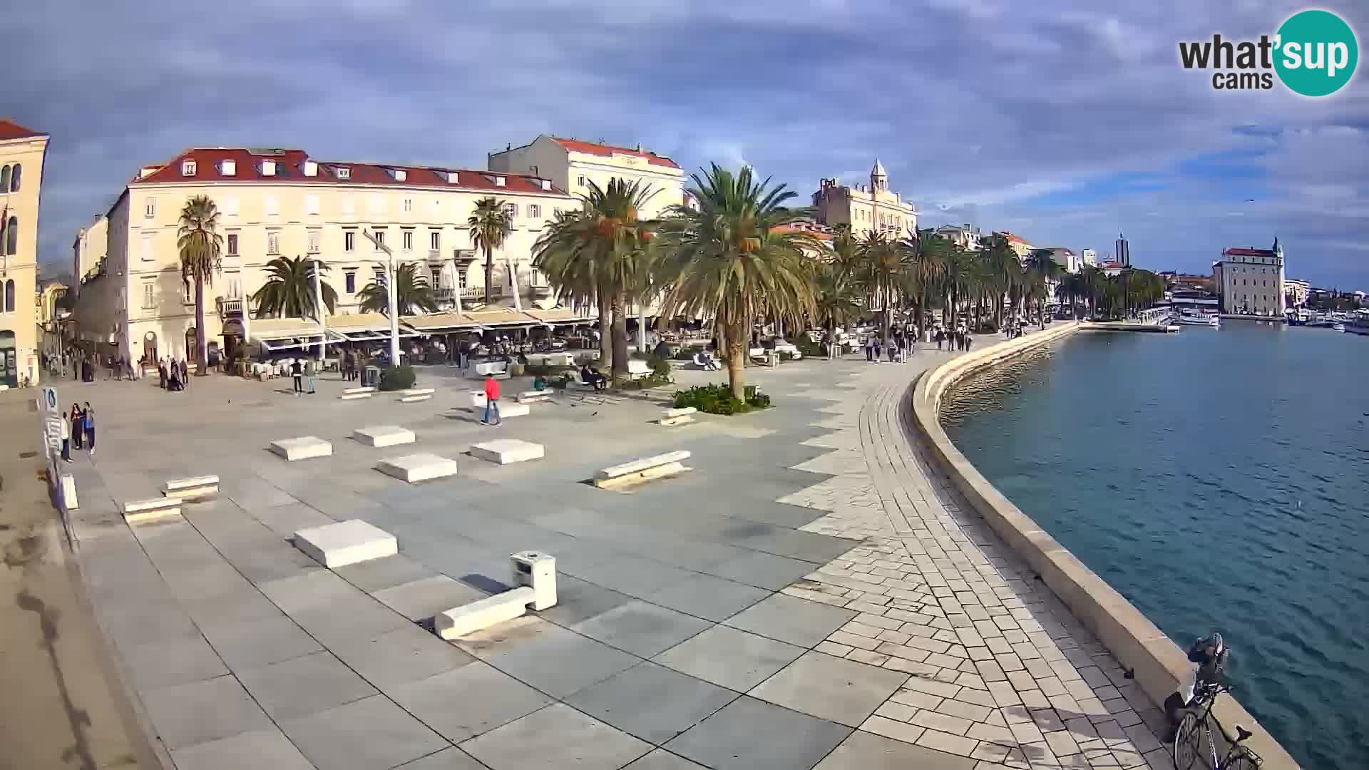 Webcam Split Riva – Prokurative | Trg Republike