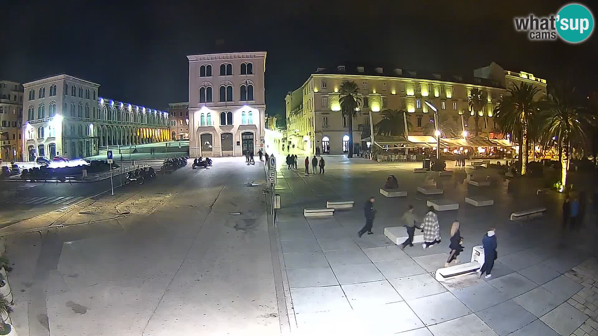 Webcam Split Riva – Prokurative | Trg Republike