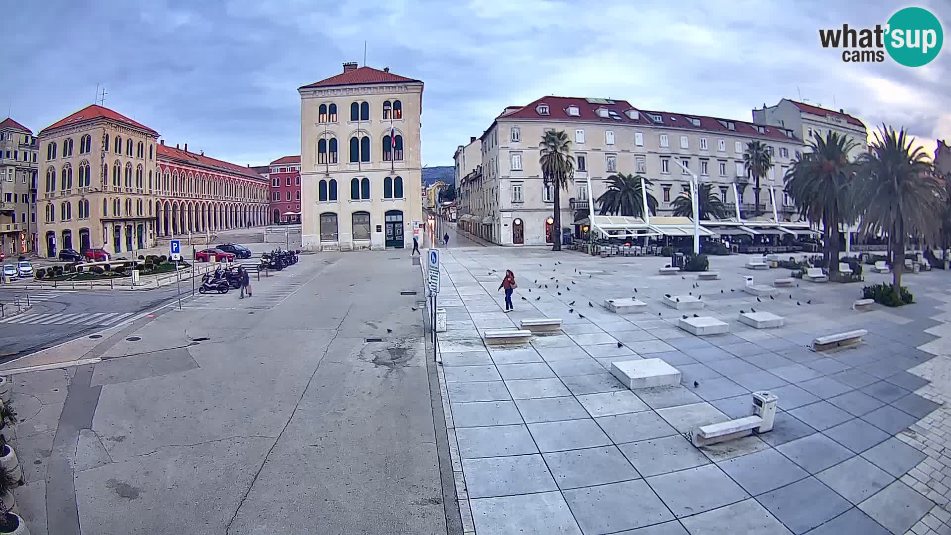 Webcam Spalato Riva – Prokurative | Piazza della Republika