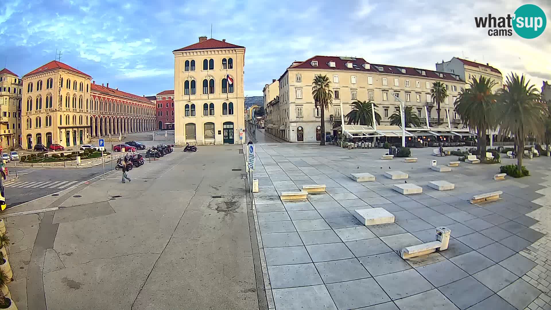 Live kamera Split Riva – Prokurative | Trg Republike