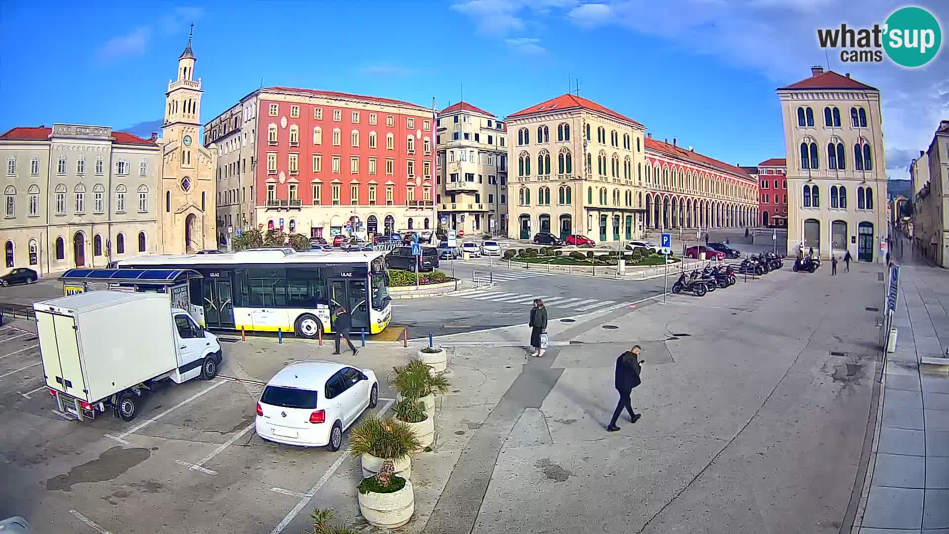 Webcam Spalato Riva – Prokurative | Piazza della Republika