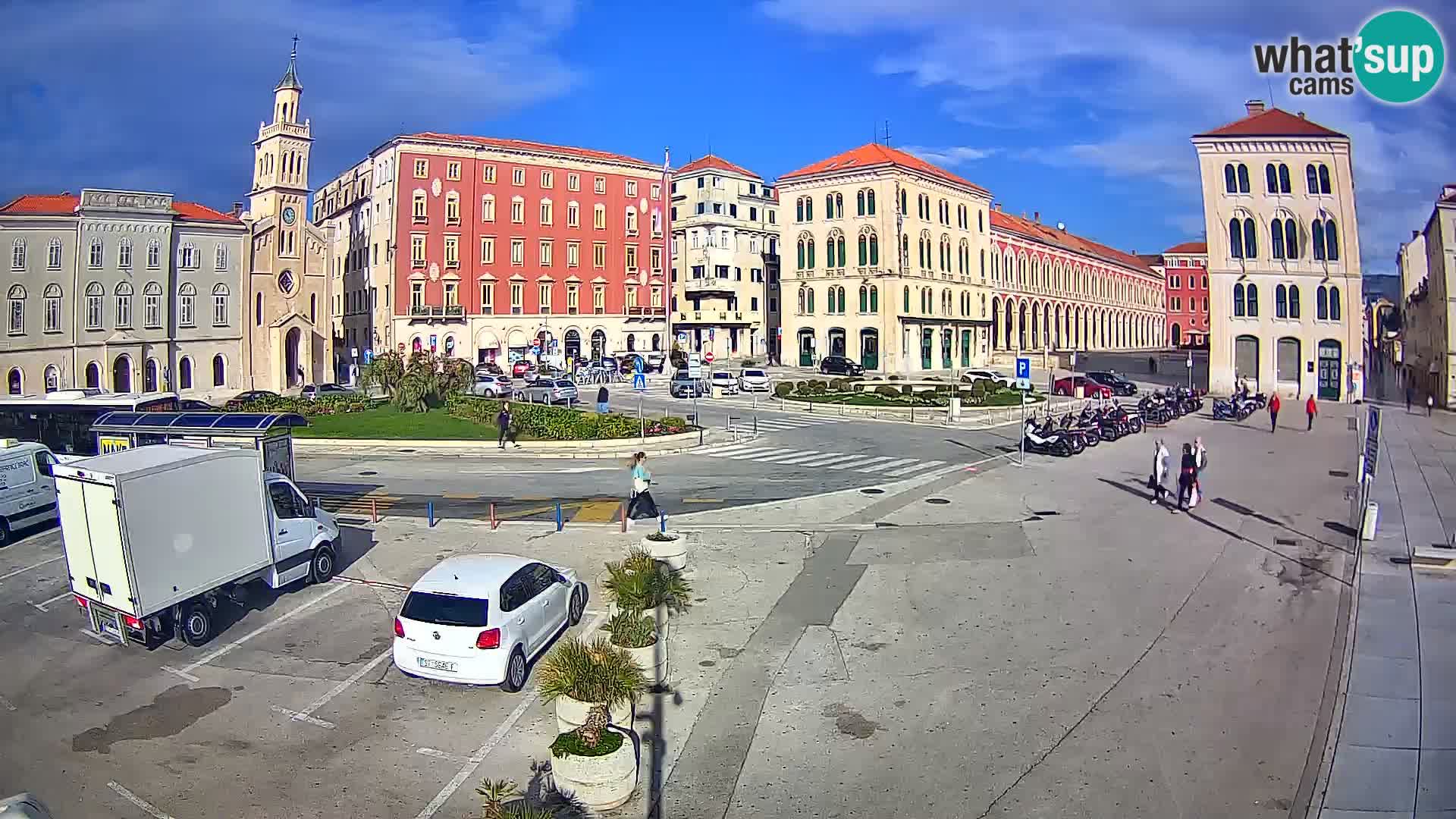 Live kamera Split Riva – Prokurative | Trg Republike