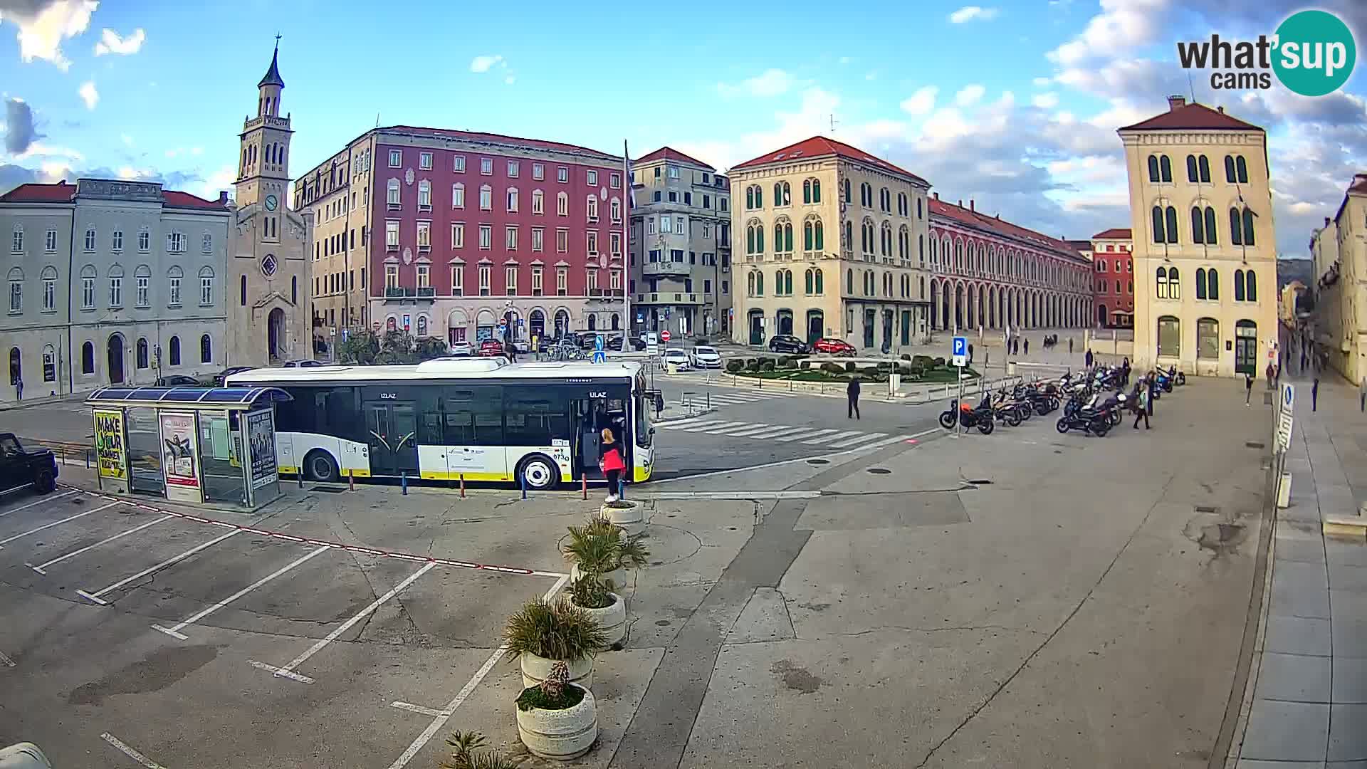 Webcam Split Riva – Prokurative | Plaza de la República