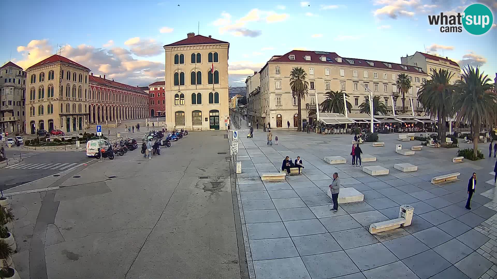 Webcam Spalato Riva – Prokurative | Piazza della Republika