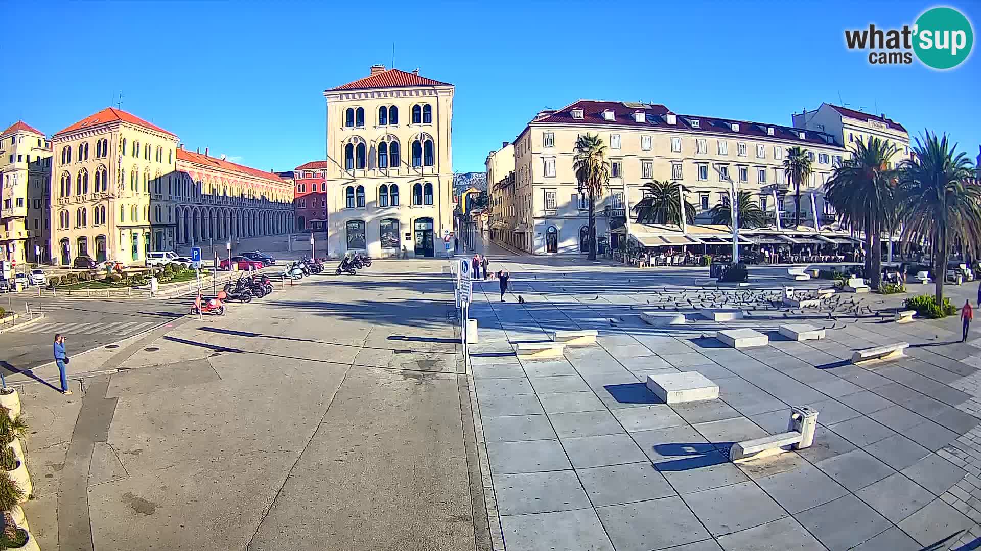 Webcam Spalato Riva – Prokurative | Piazza della Republika