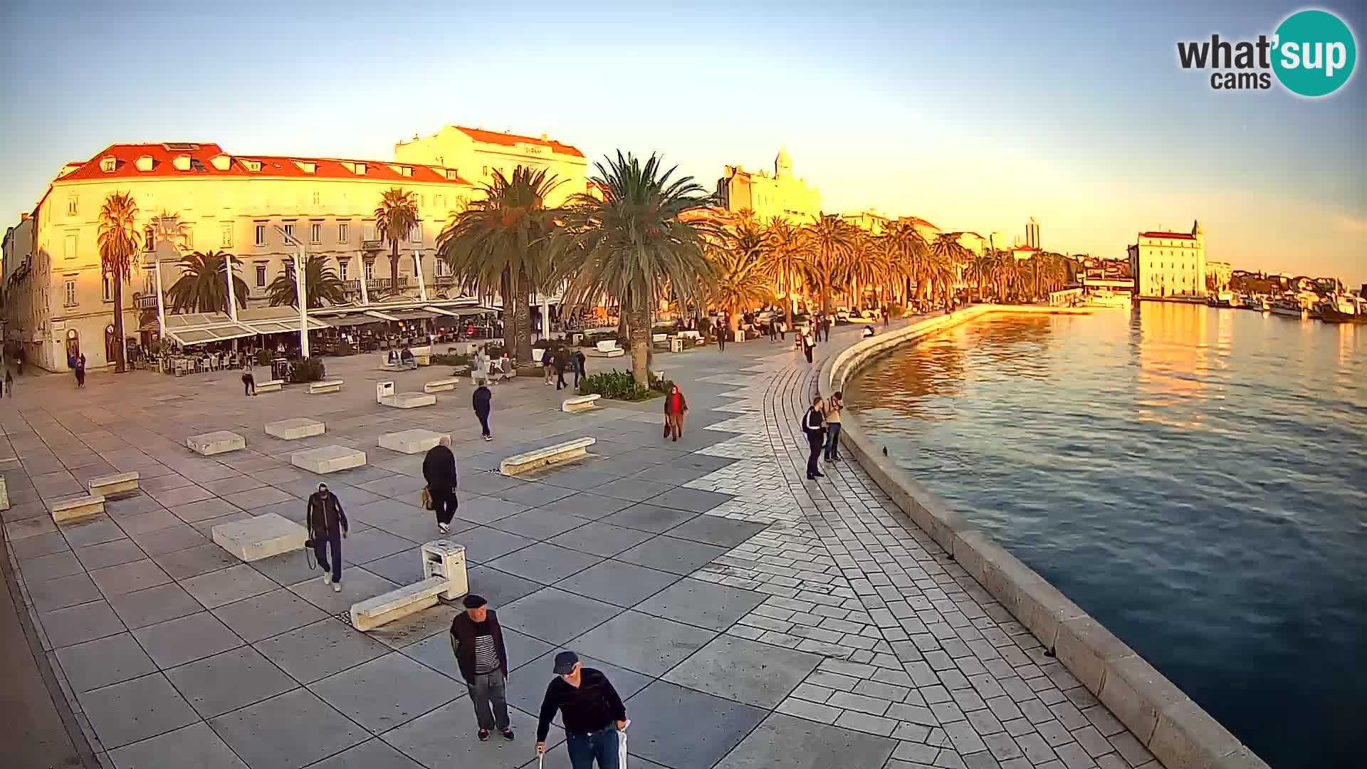 Webcam Split Riva – Prokurative | Trg Republike