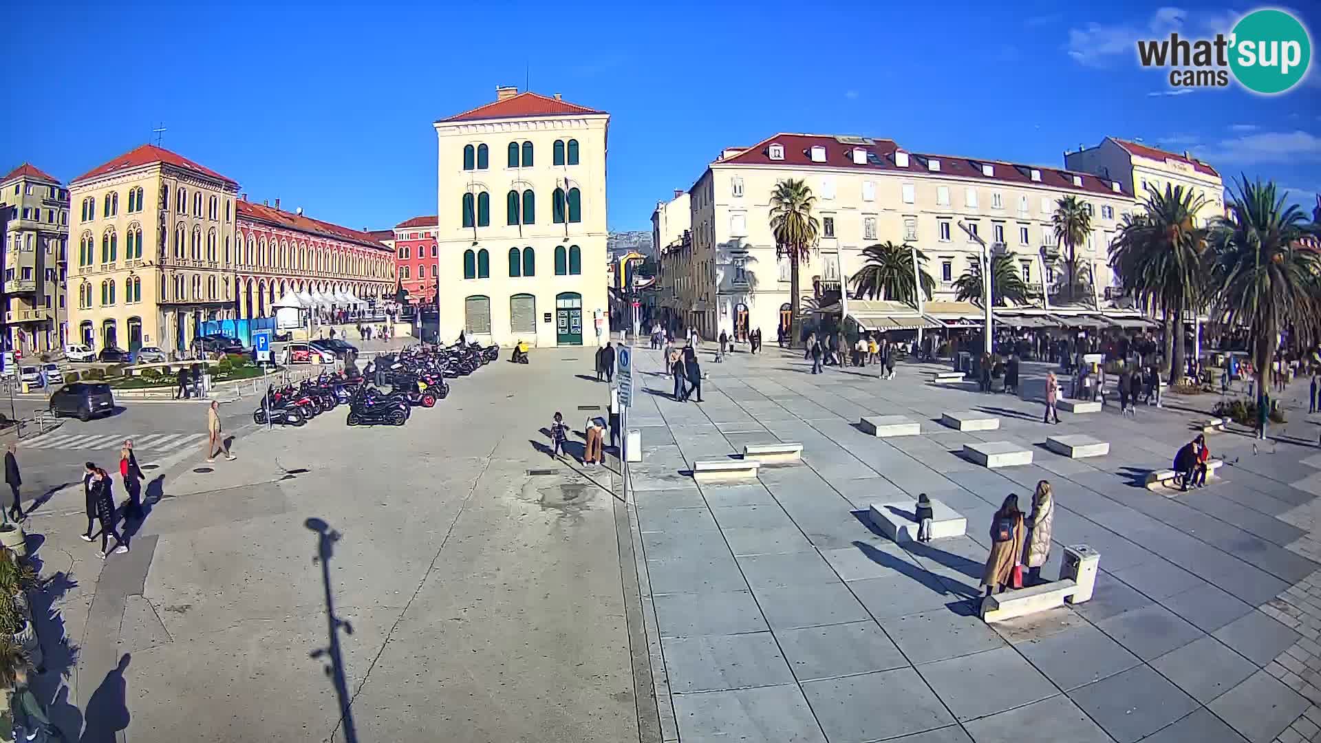 Webcam Split Riva – Prokurative | Trg Republike