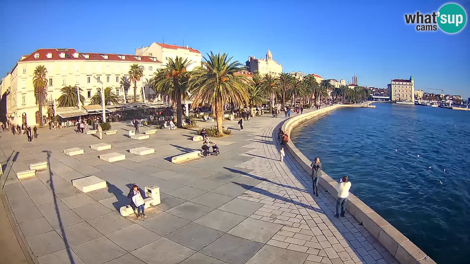 Split kamera Riva – Prokurative | Trg Republike