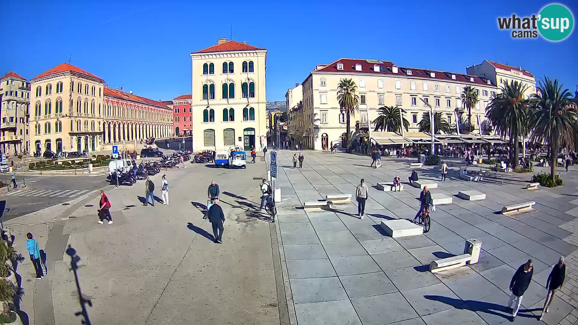 Split kamera Riva – Prokurative | Trg Republike