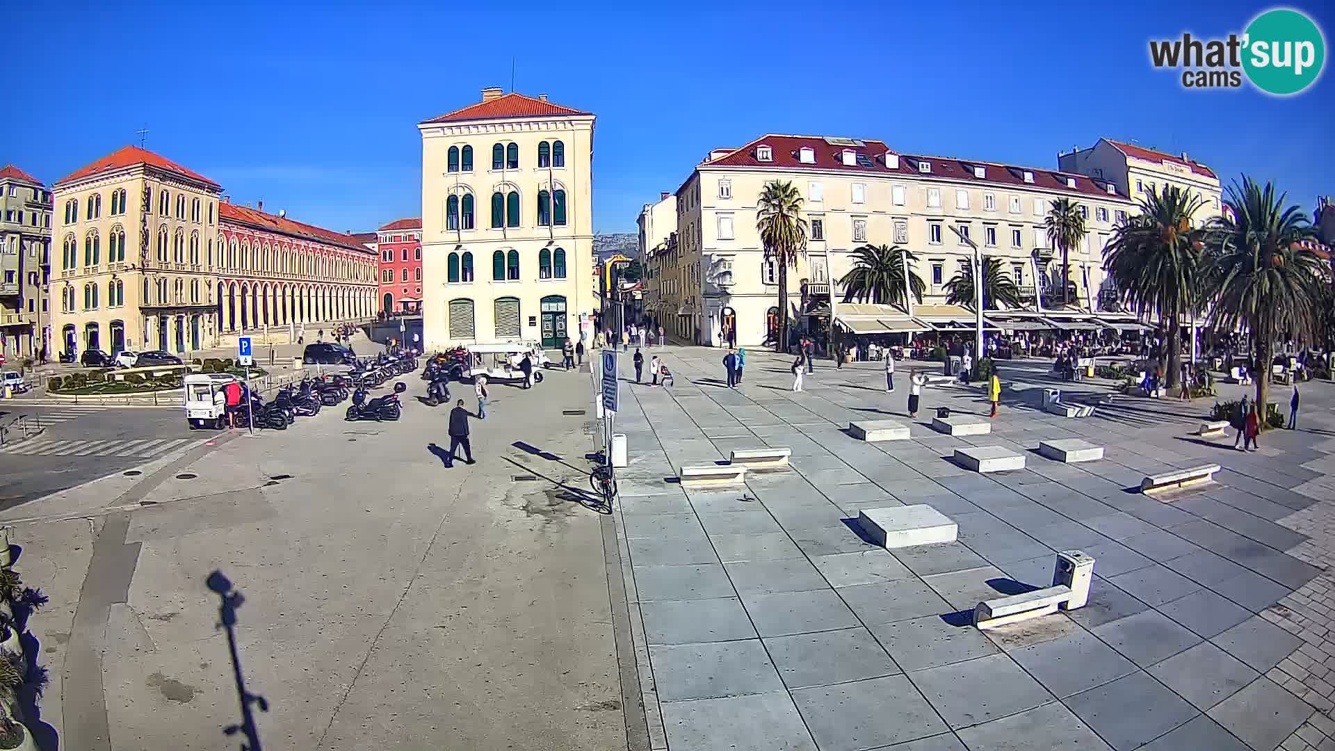 Webcam Split Riva – Prokurative | Trg Republike