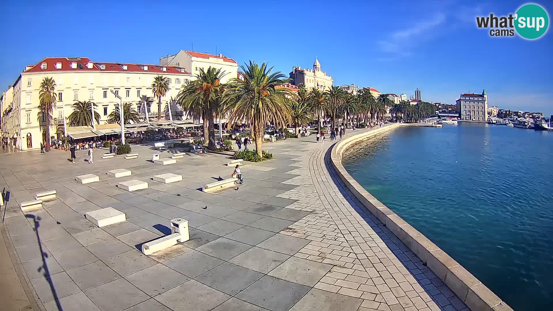 Split kamera Riva – Prokurative | Trg Republike