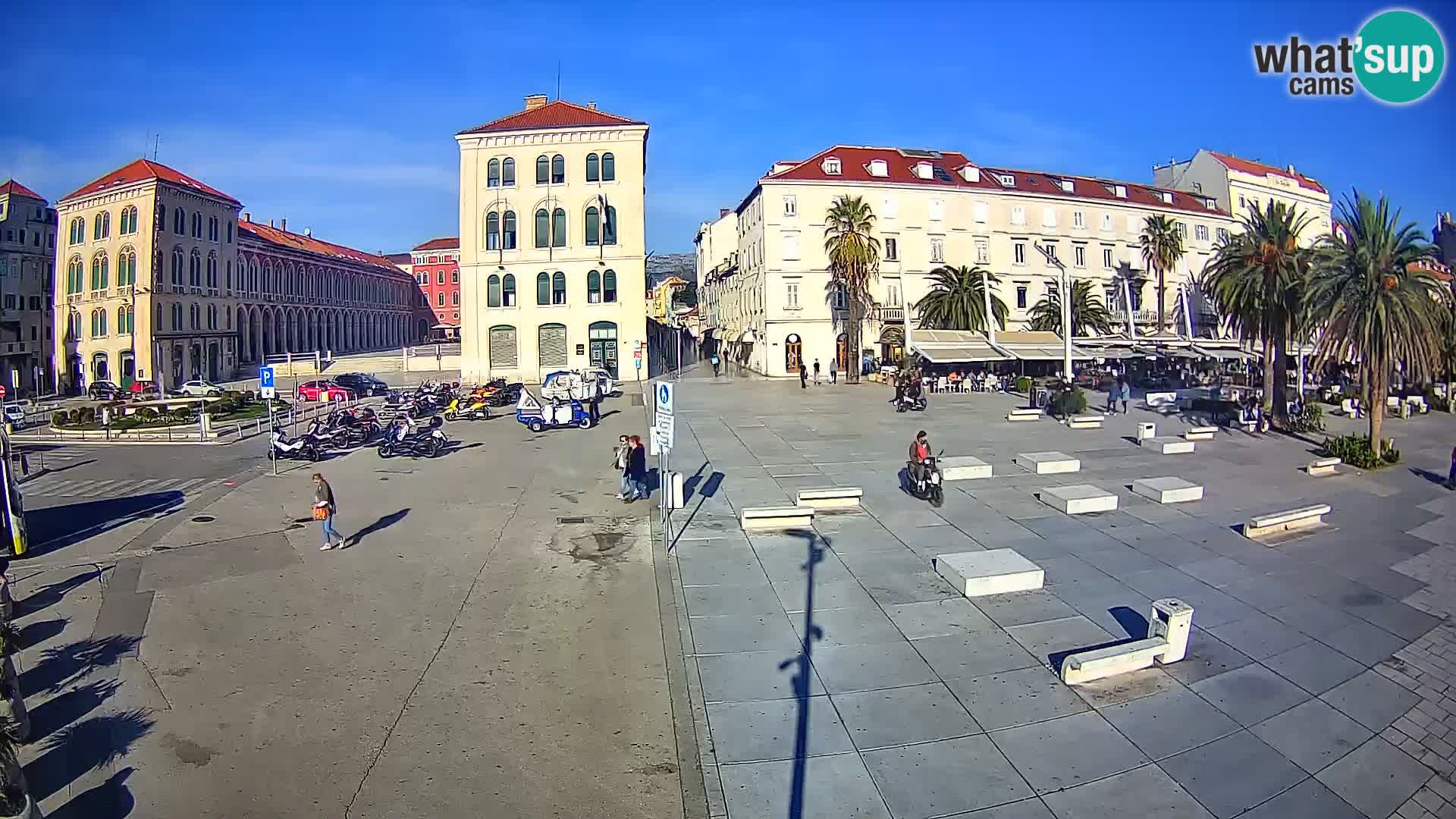 Webcam Spalato Riva – Prokurative | Piazza della Republika