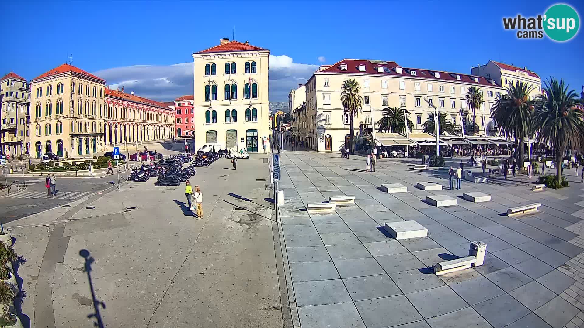 Webcam Spalato Riva – Prokurative | Piazza della Republika