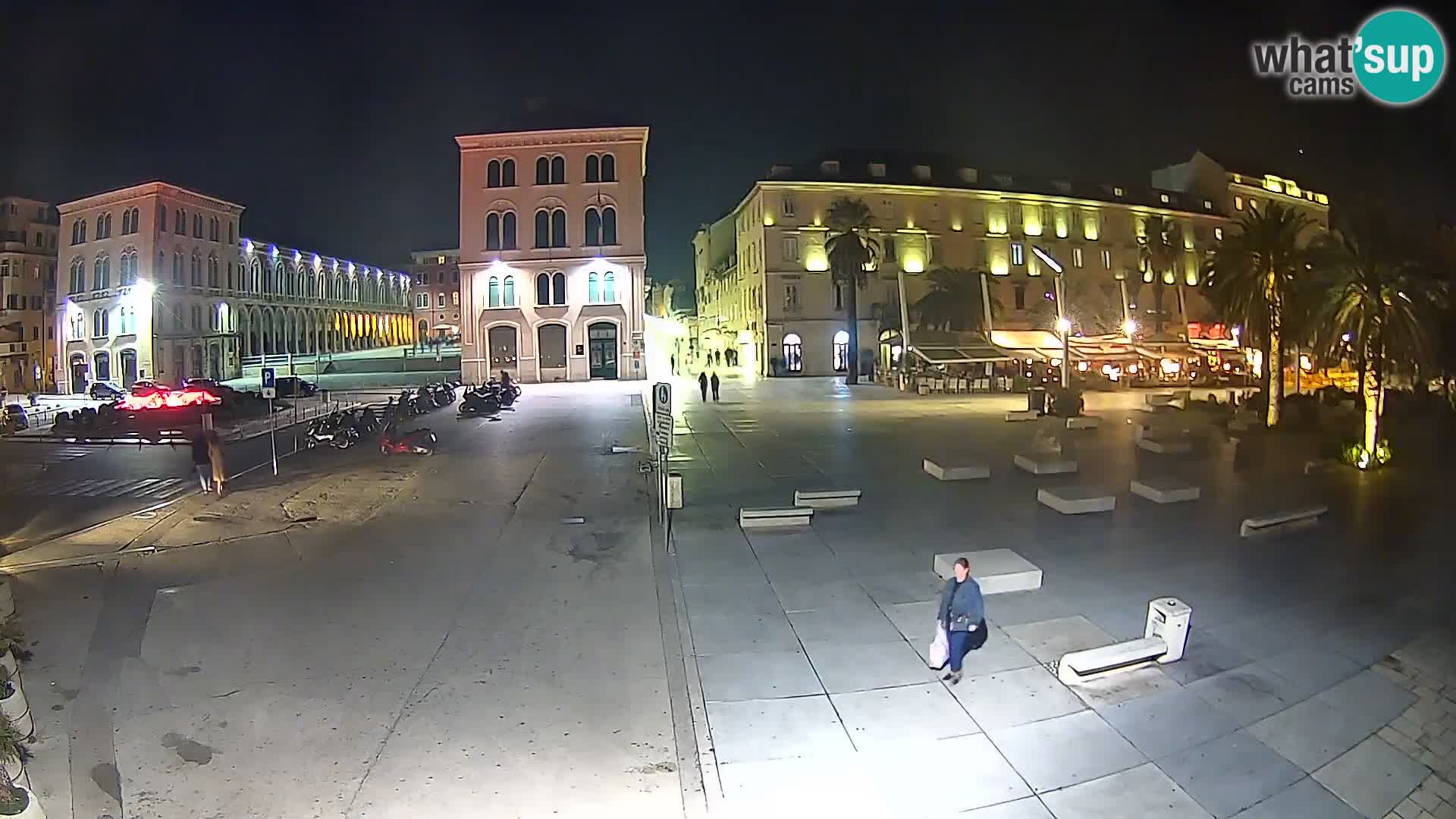 Webcam Spalato Riva – Prokurative | Piazza della Republika