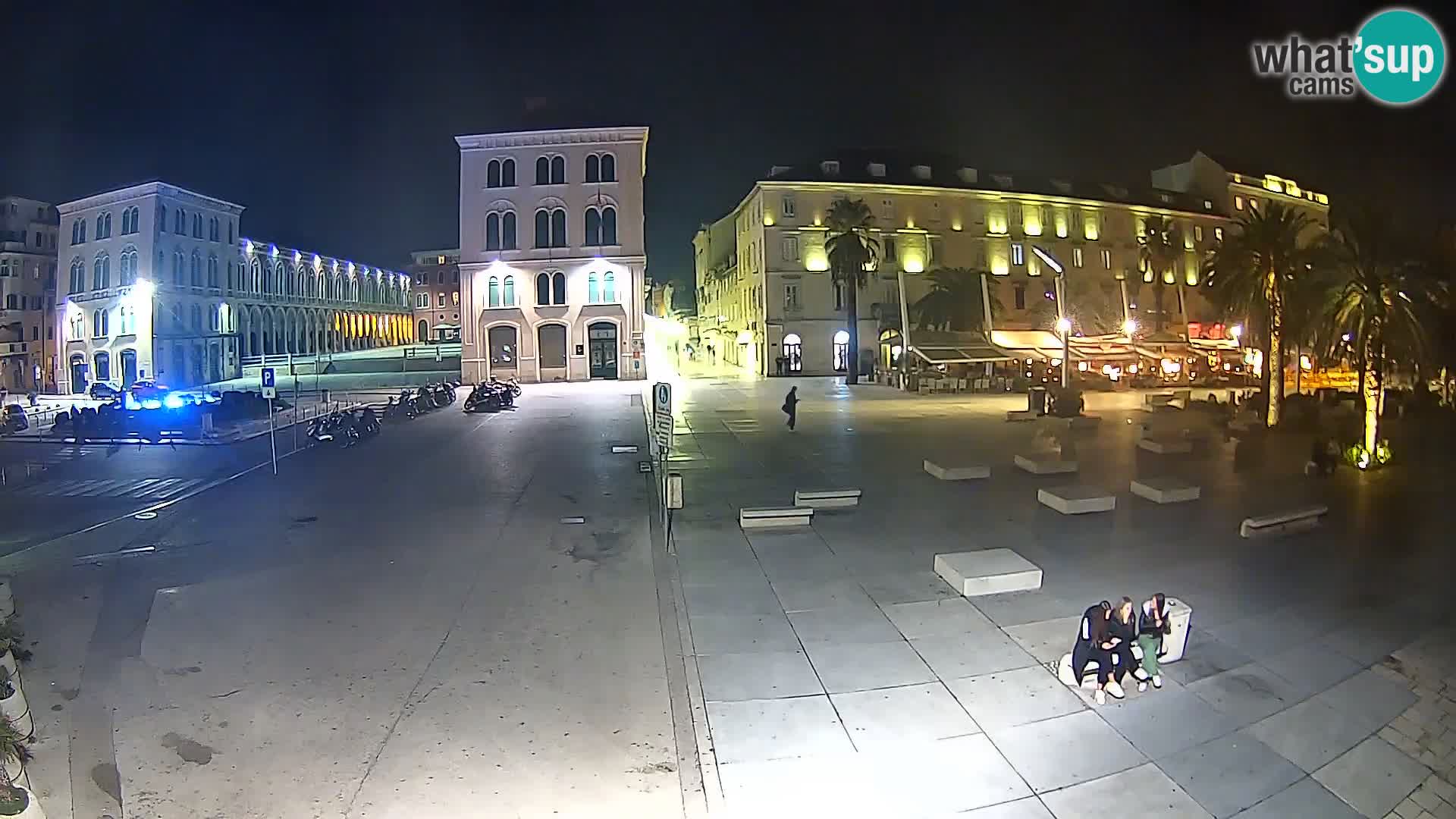 Webcam Split Riva – Prokurative | Trg Republike