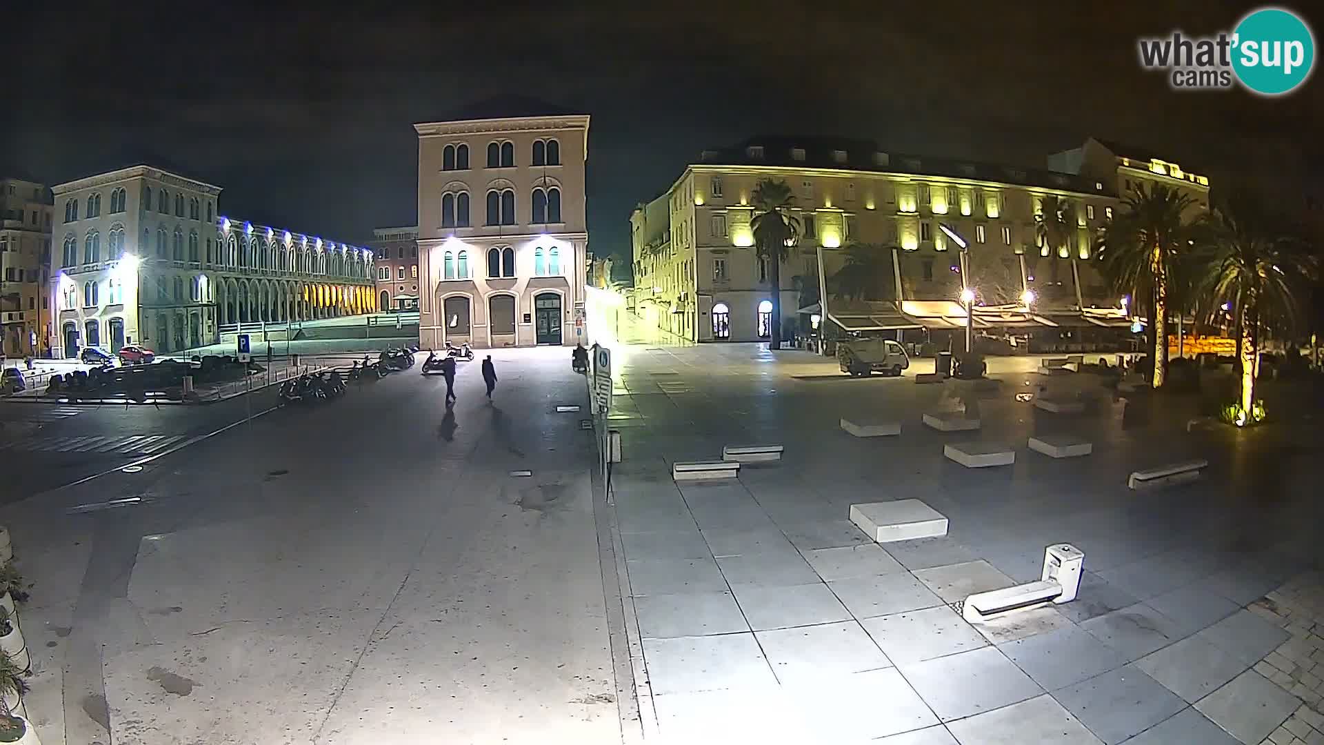 Webcam Split Riva – Prokurative | Trg Republike