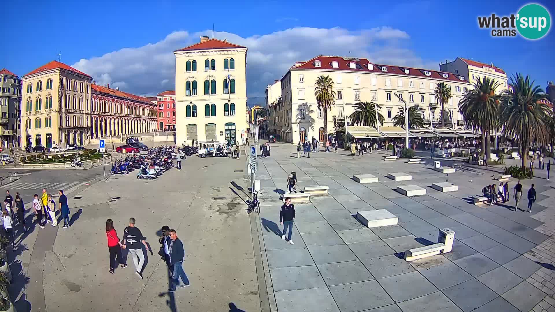 Webcam Split Riva – Prokurative | Trg Republike