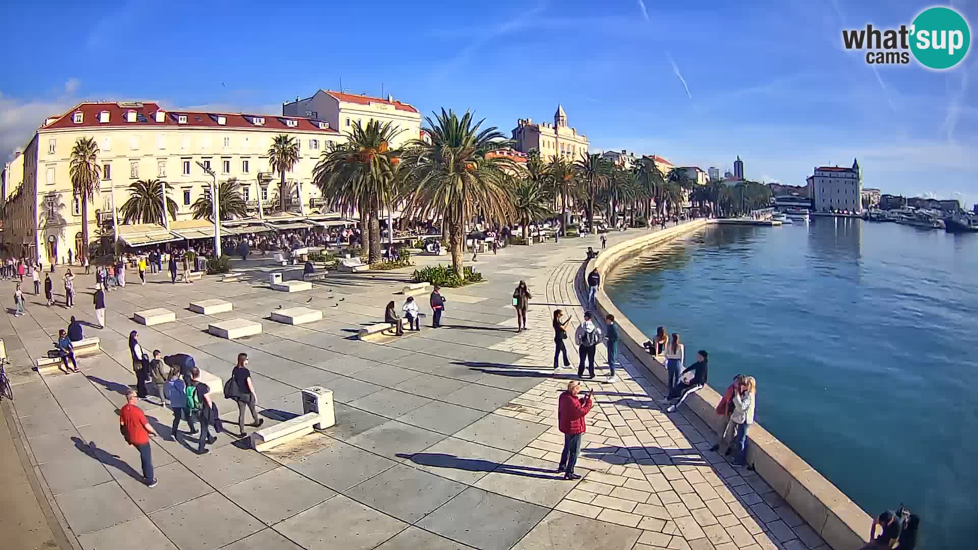 Webcam Spalato Riva – Prokurative | Piazza della Republika