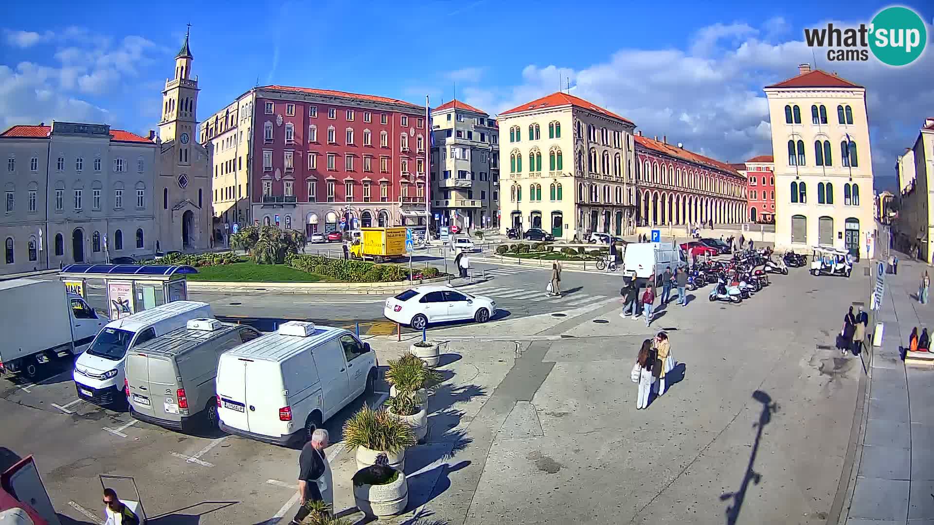 Live kamera Split Riva – Prokurative | Trg Republike