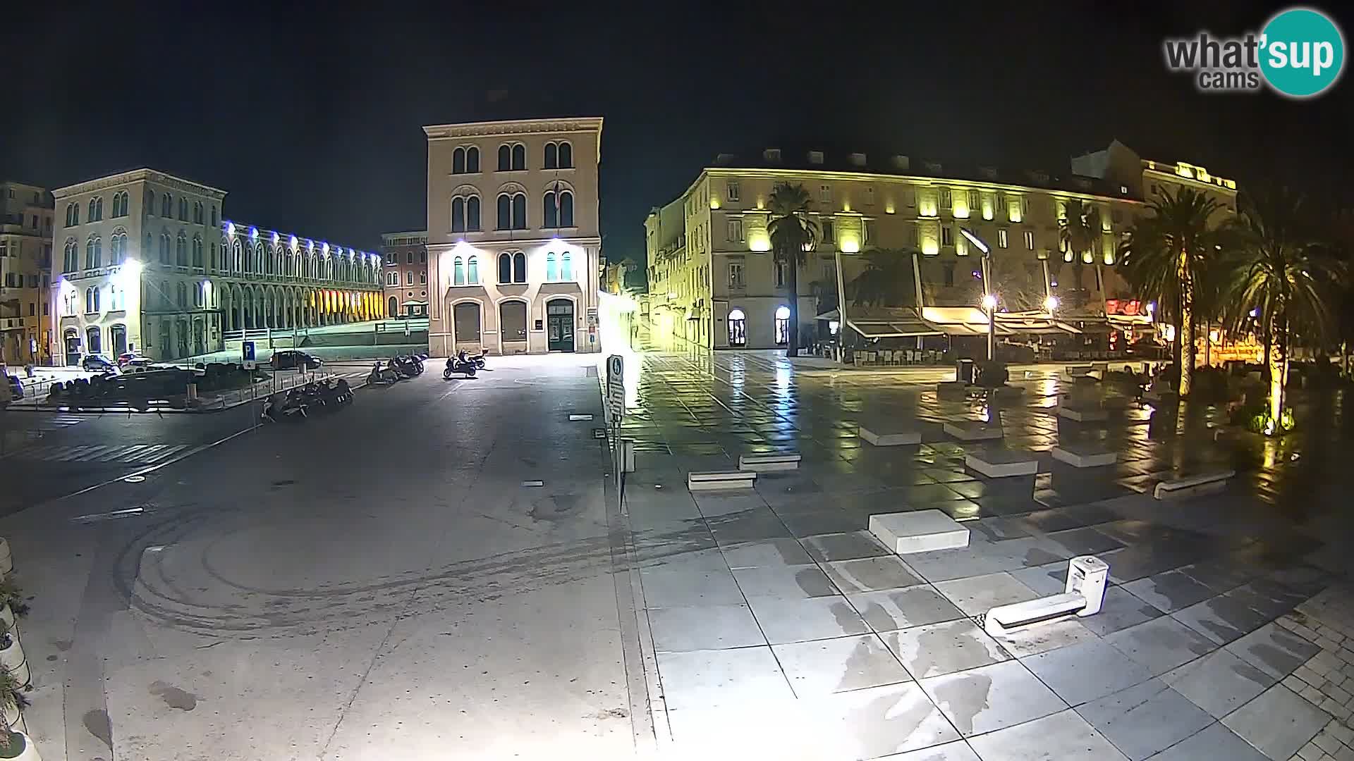 Webcam Split Riva – Prokurative | Trg Republike