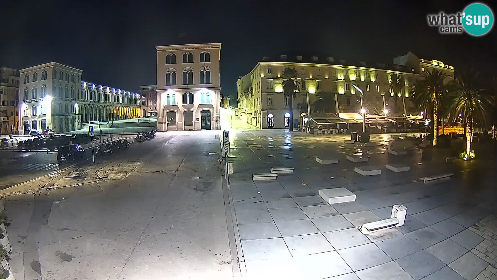 Webcam Split Riva – Prokurative | Trg Republike