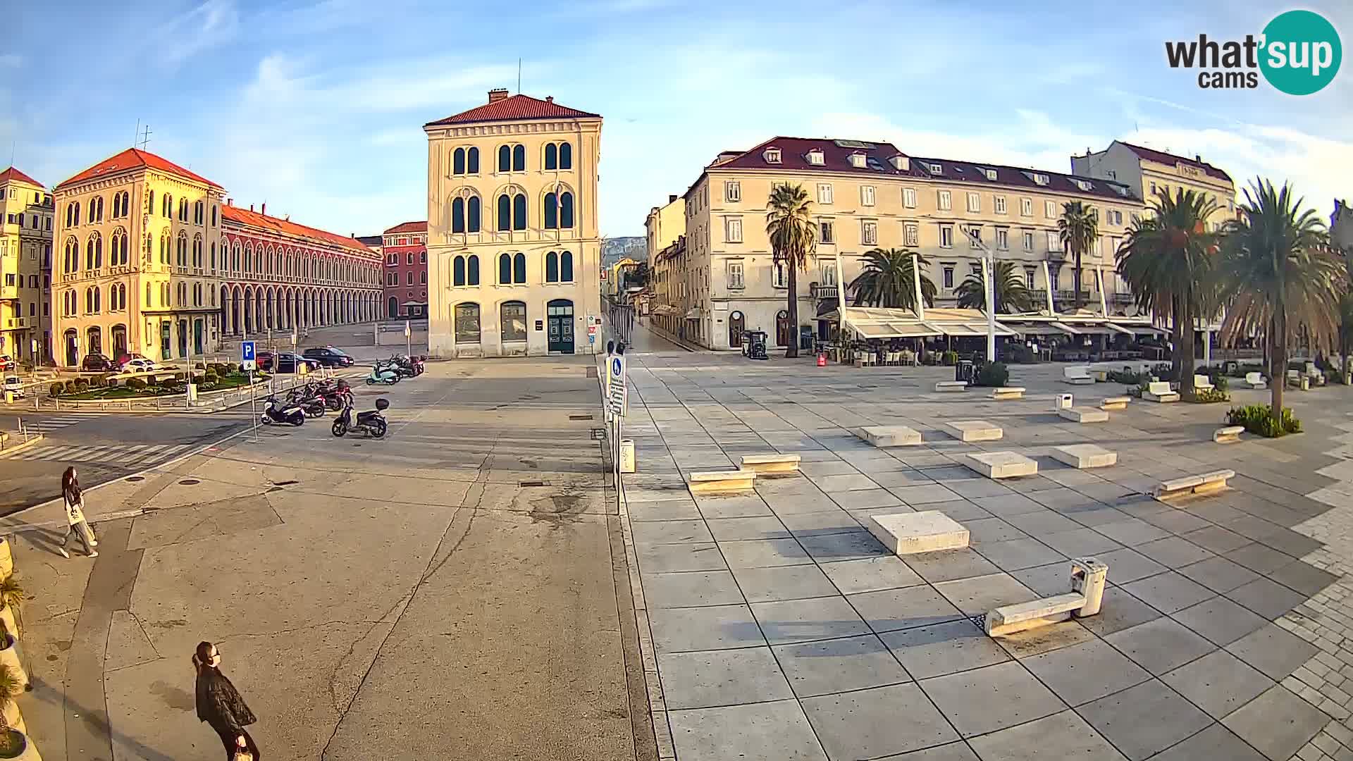 Webcam Spalato Riva – Prokurative | Piazza della Republika