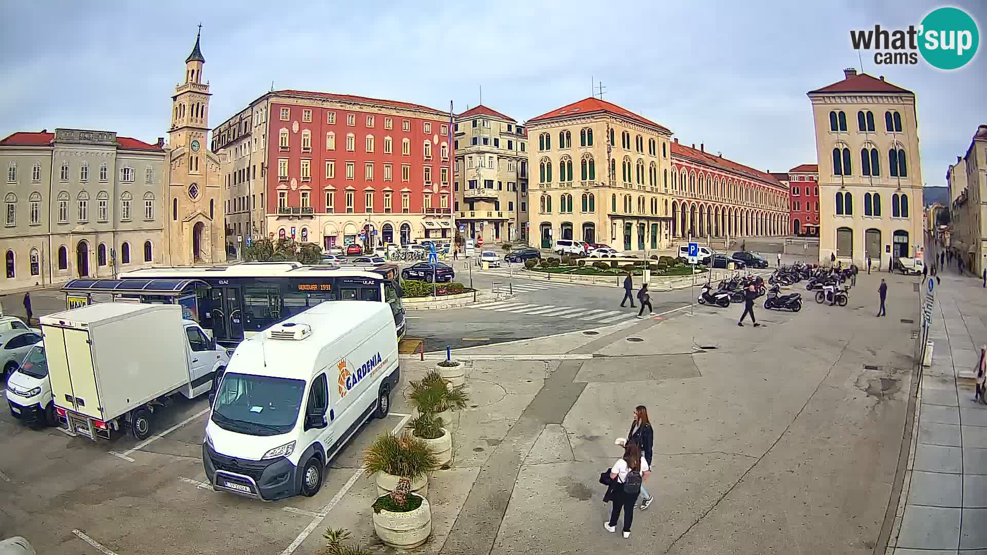 Split kamera Riva – Prokurative | Trg Republike