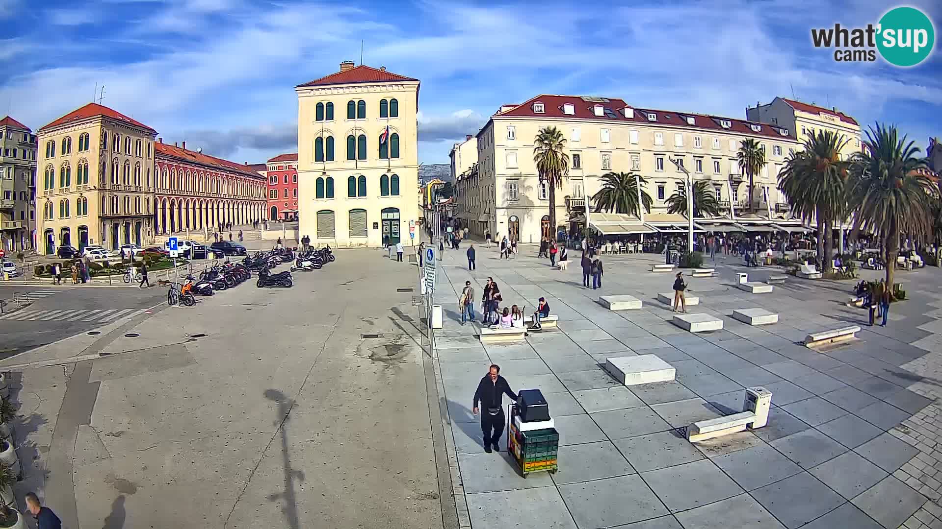 Split kamera Riva – Prokurative | Trg Republike