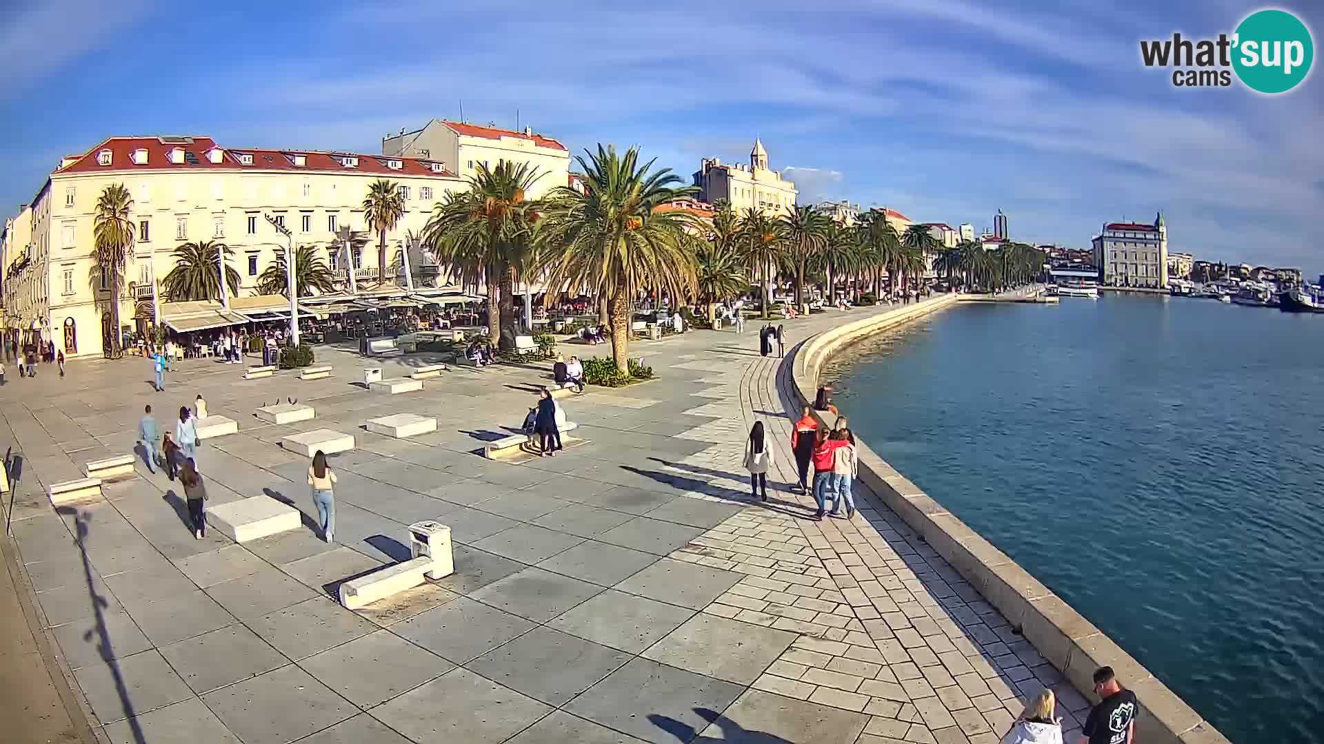 Webcam Split Riva – Prokurative | Trg Republike