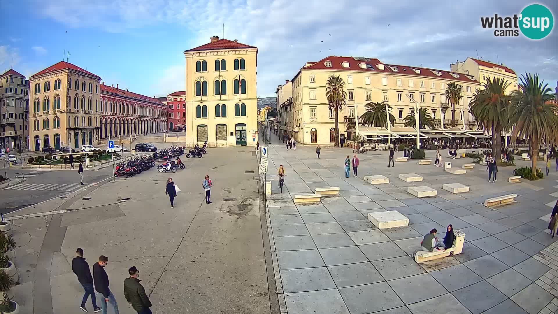Webcam Split Riva – Prokurative | Plaza de la República
