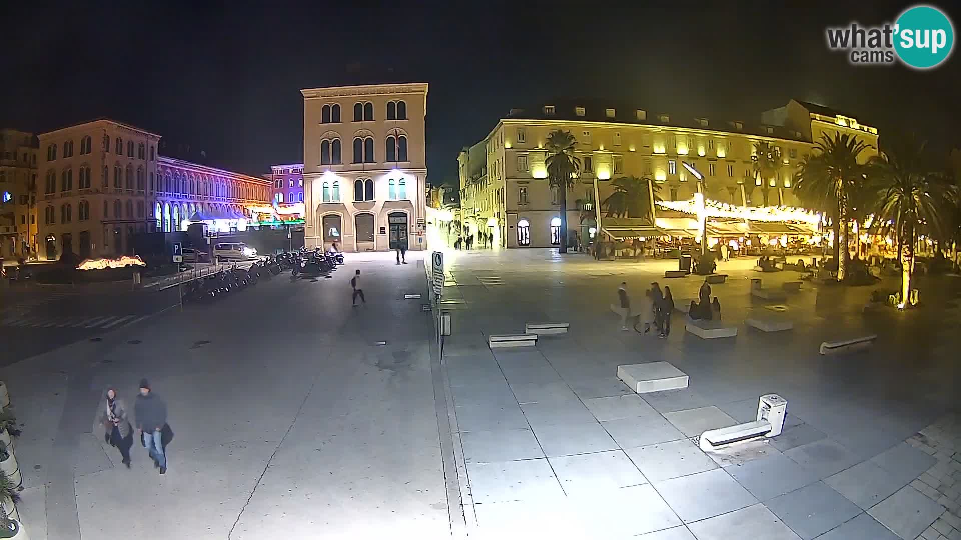 Webcam Spalato Riva – Prokurative | Piazza della Republika