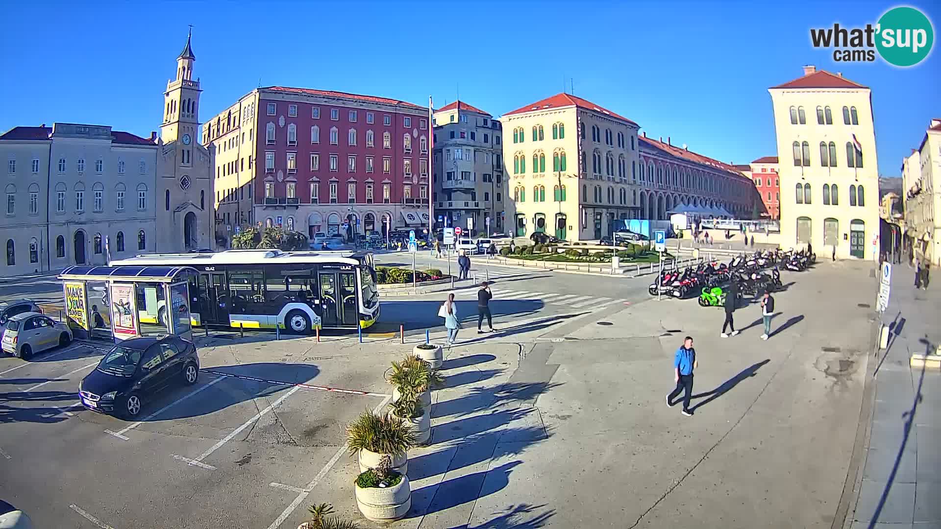 Webcam Split Riva – Prokurative | Plaza de la República