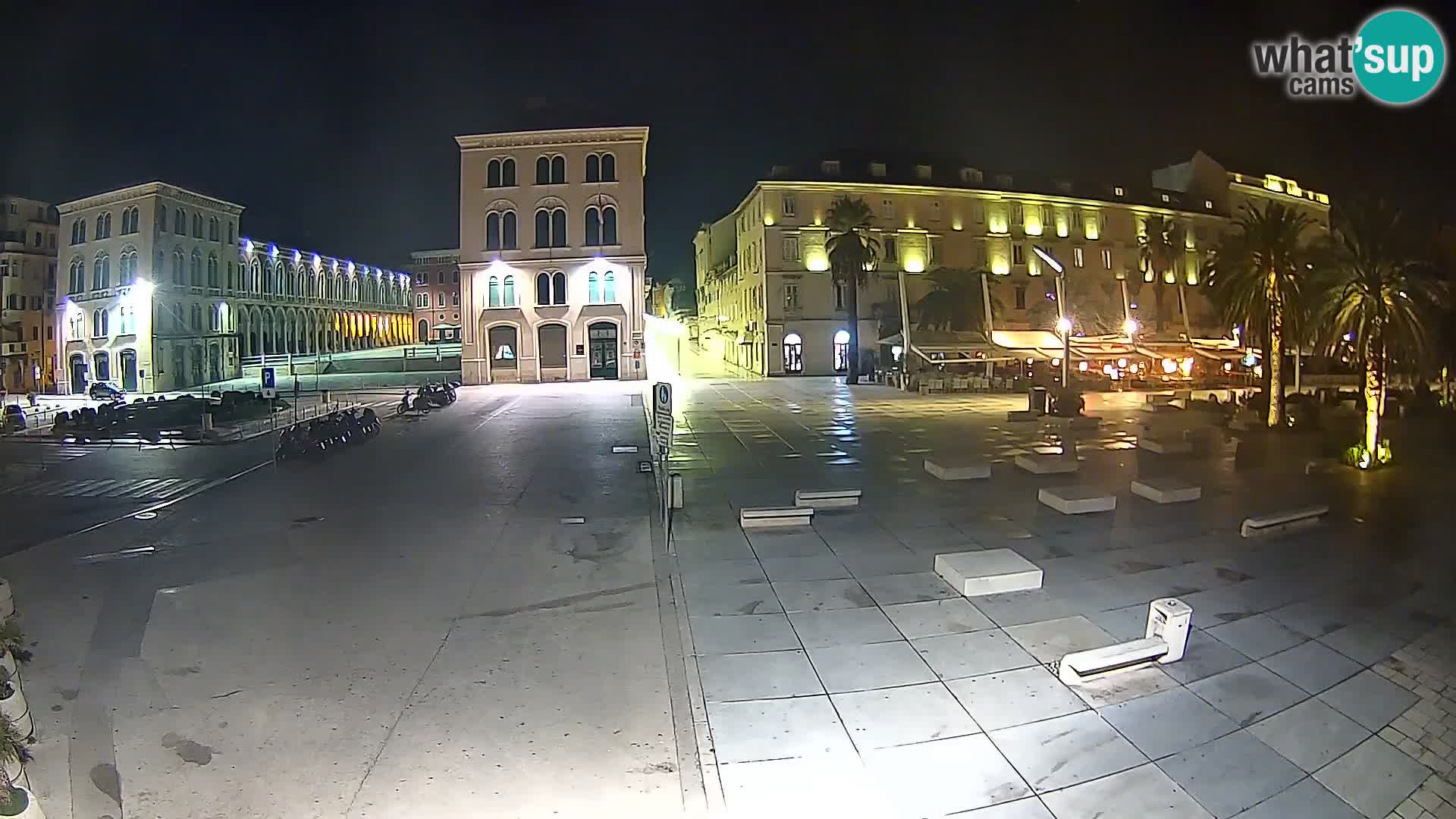Webcam Split Riva – Prokurative | Trg Republike