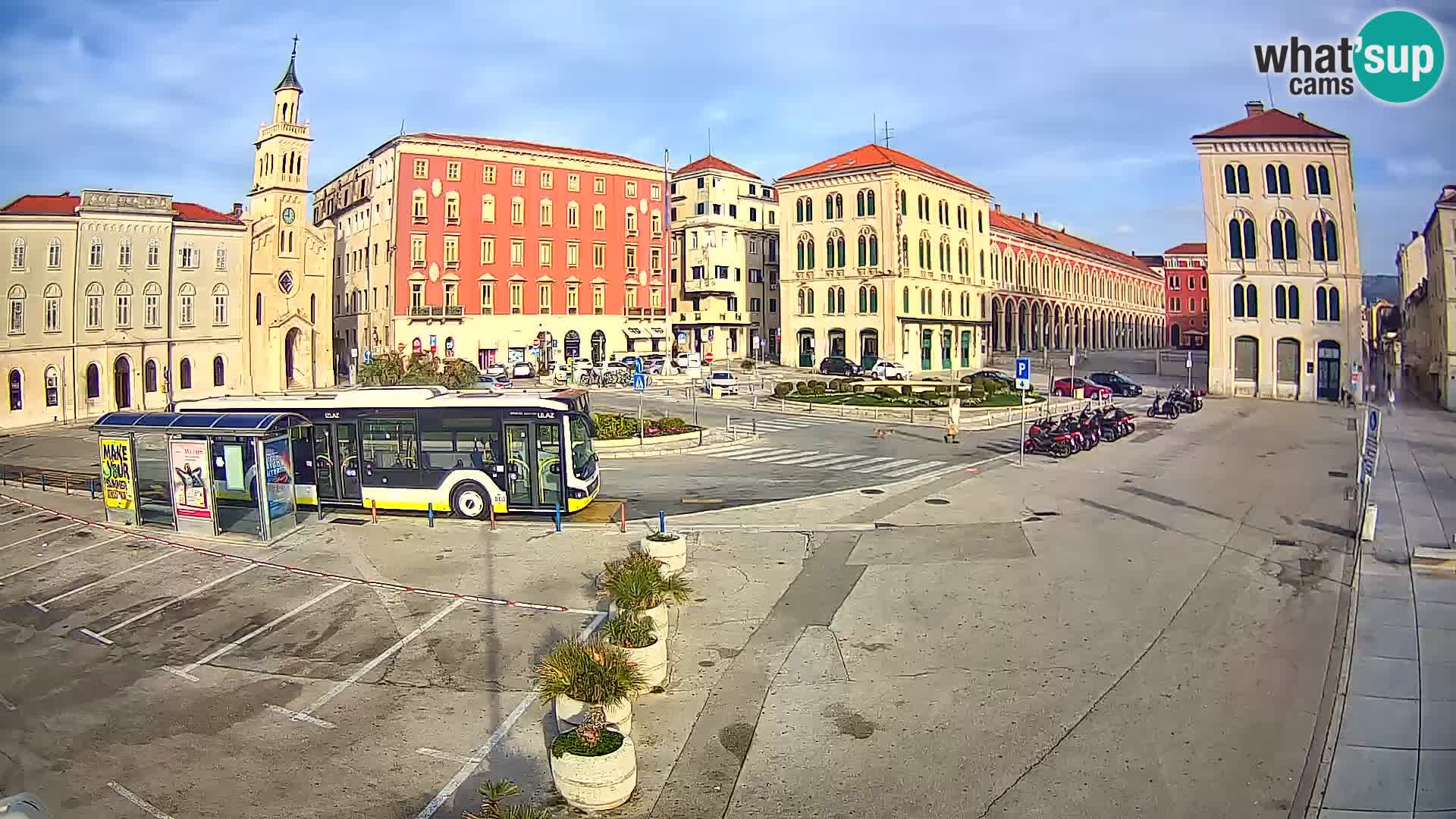 Live kamera Split Riva – Prokurative | Trg Republike