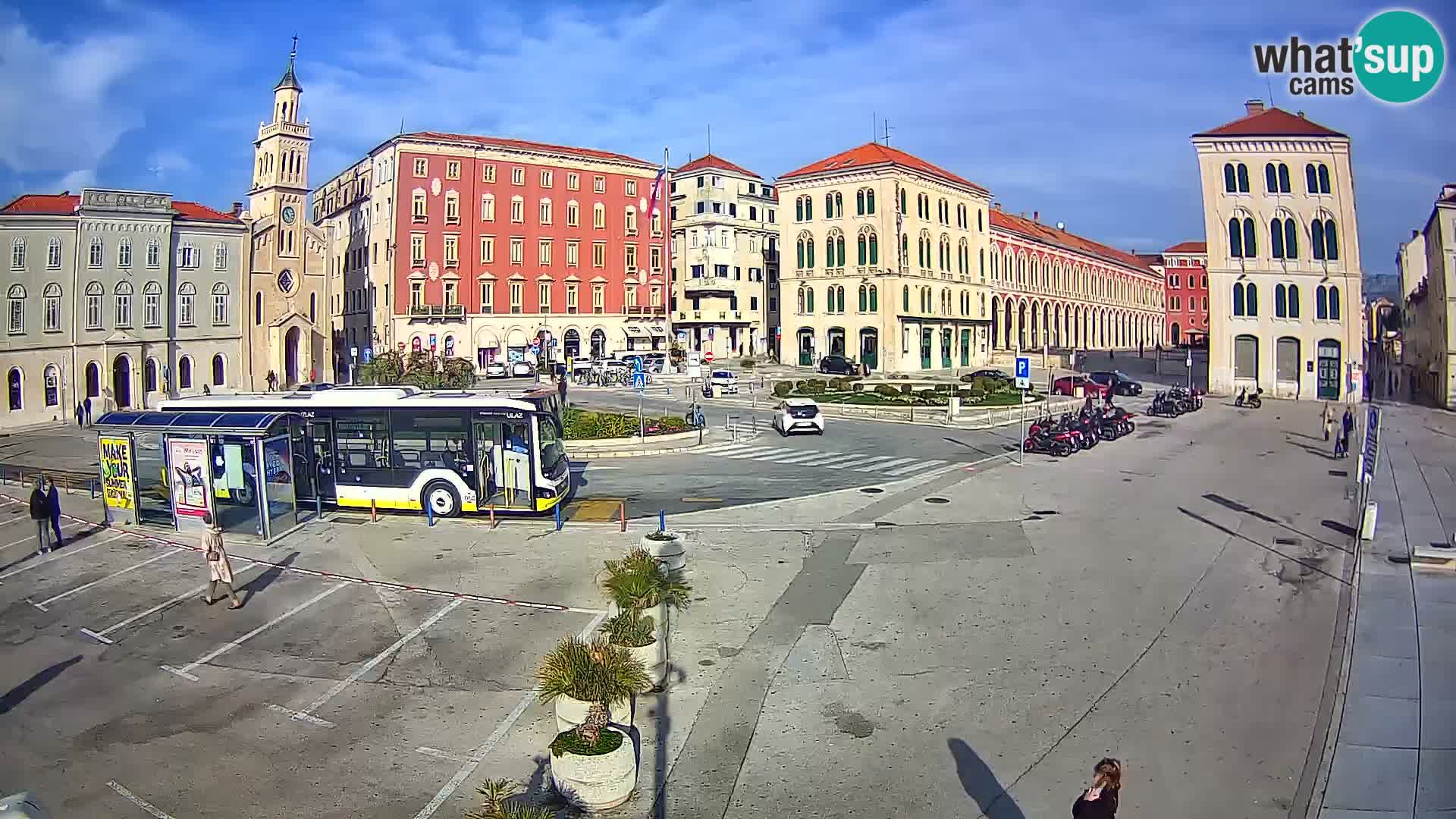 Live kamera Split Riva – Prokurative | Trg Republike