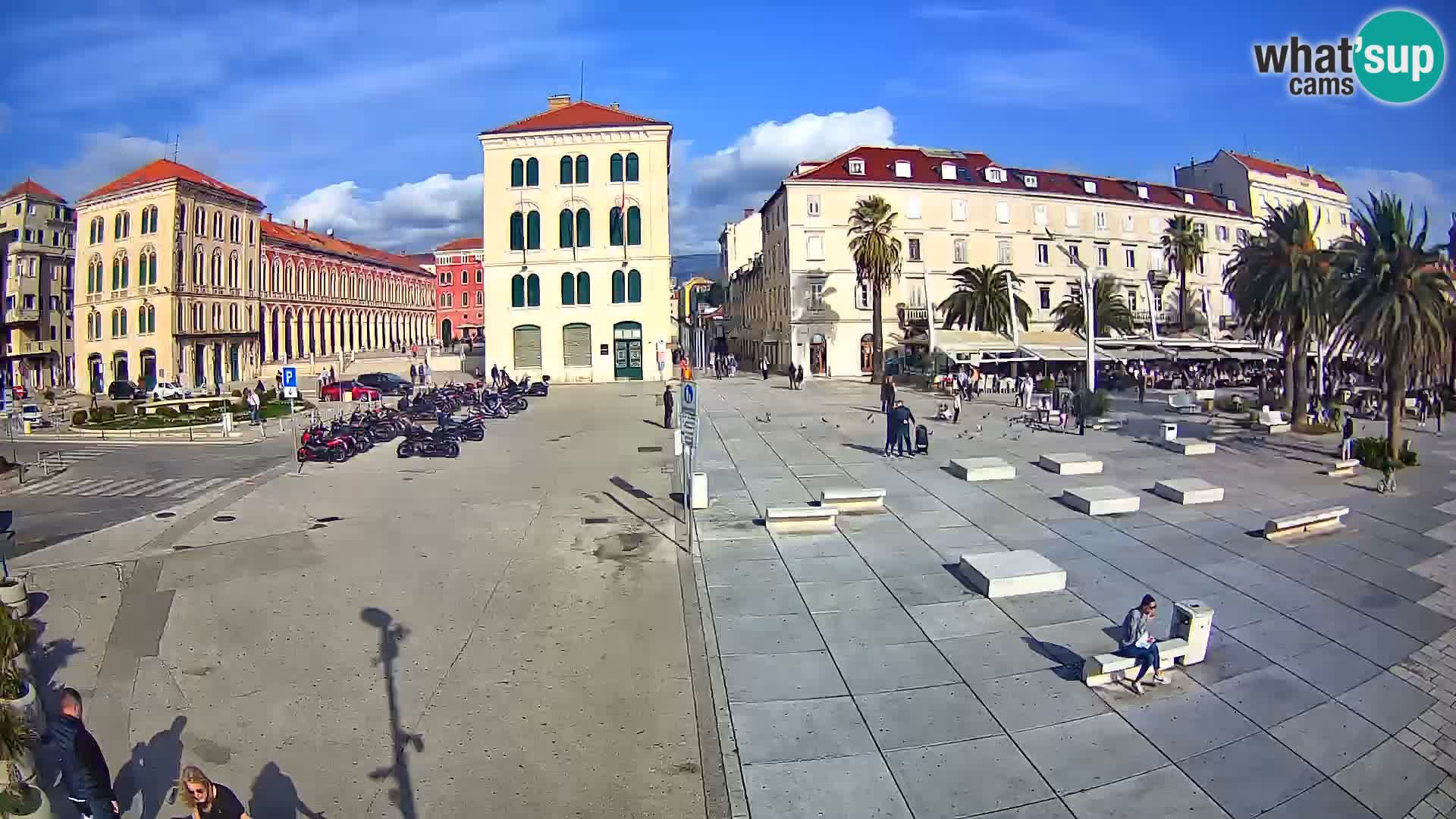 Live kamera Split Riva – Prokurative | Trg Republike