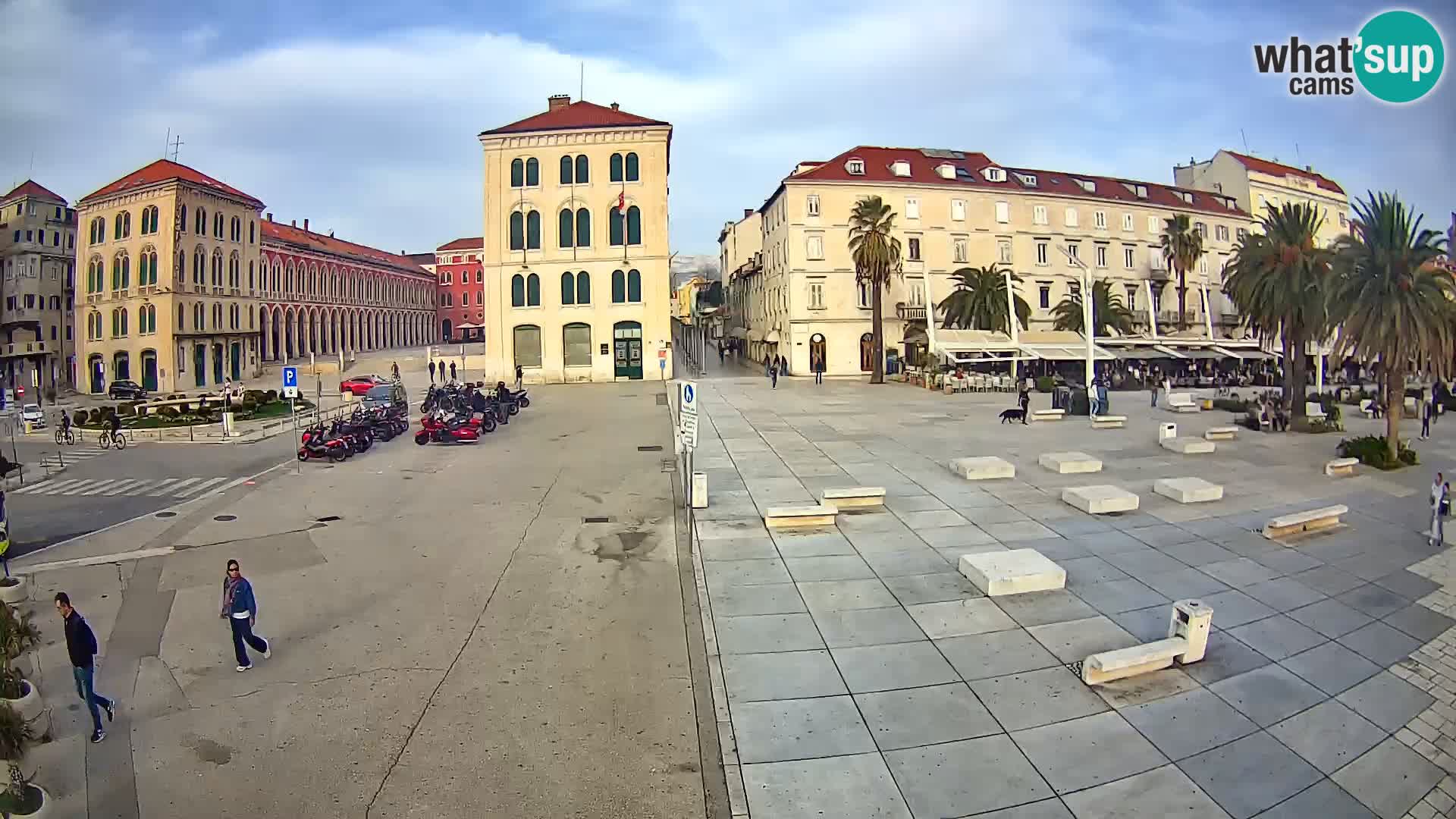 Webcam Split Riva – Prokurative | Plaza de la República