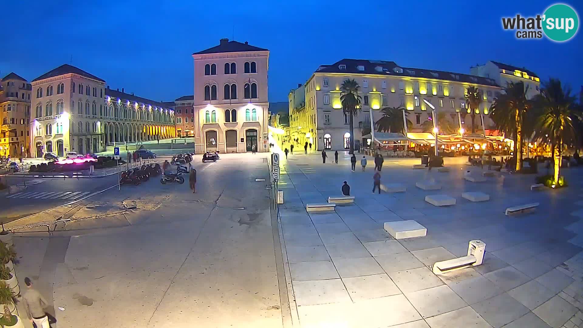 Webcam Spalato Riva – Prokurative | Piazza della Republika