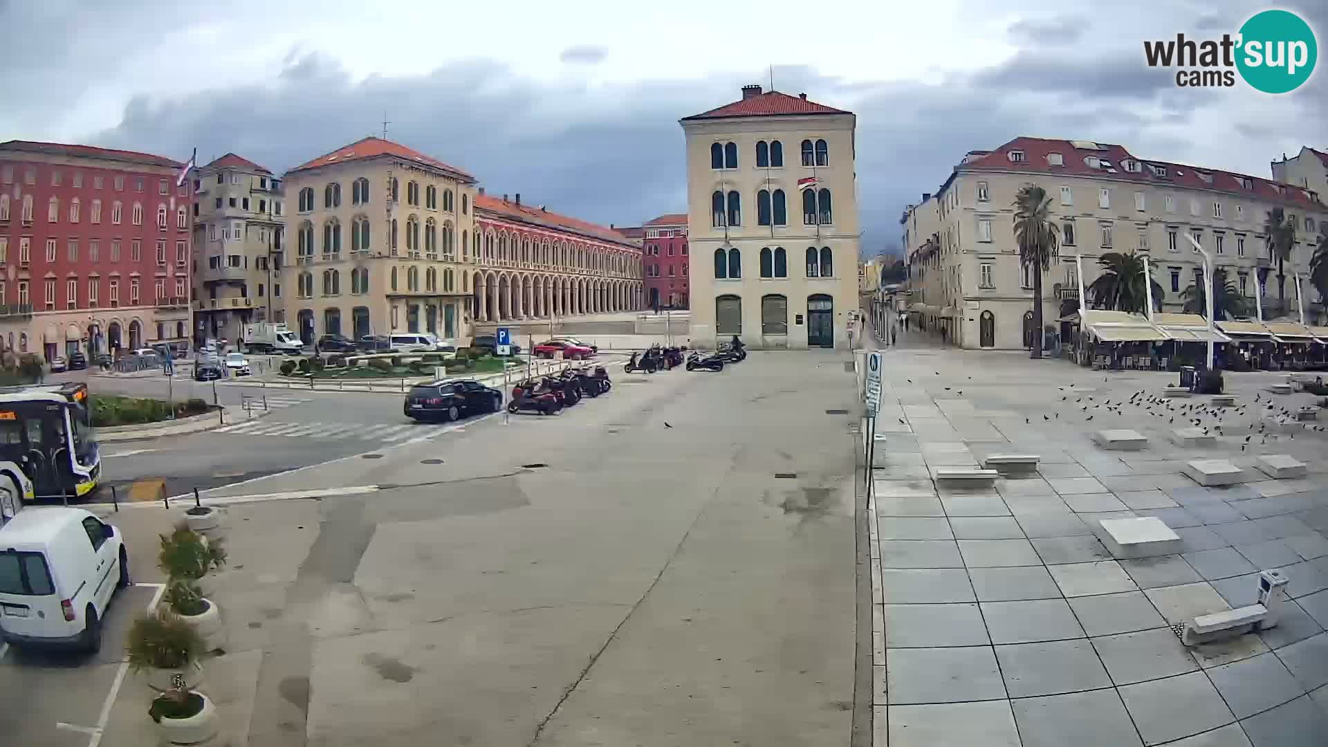 Webcam Spalato Riva – Prokurative | Piazza della Republika
