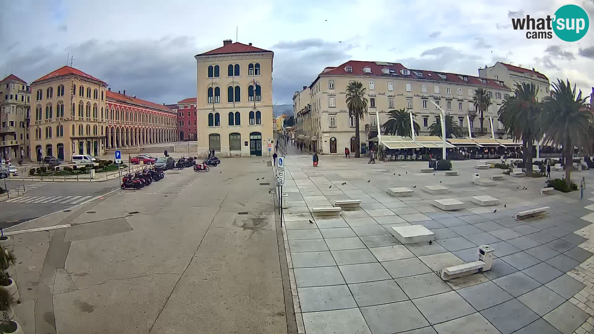 Webcam Split Riva – Prokurative | Trg Republike