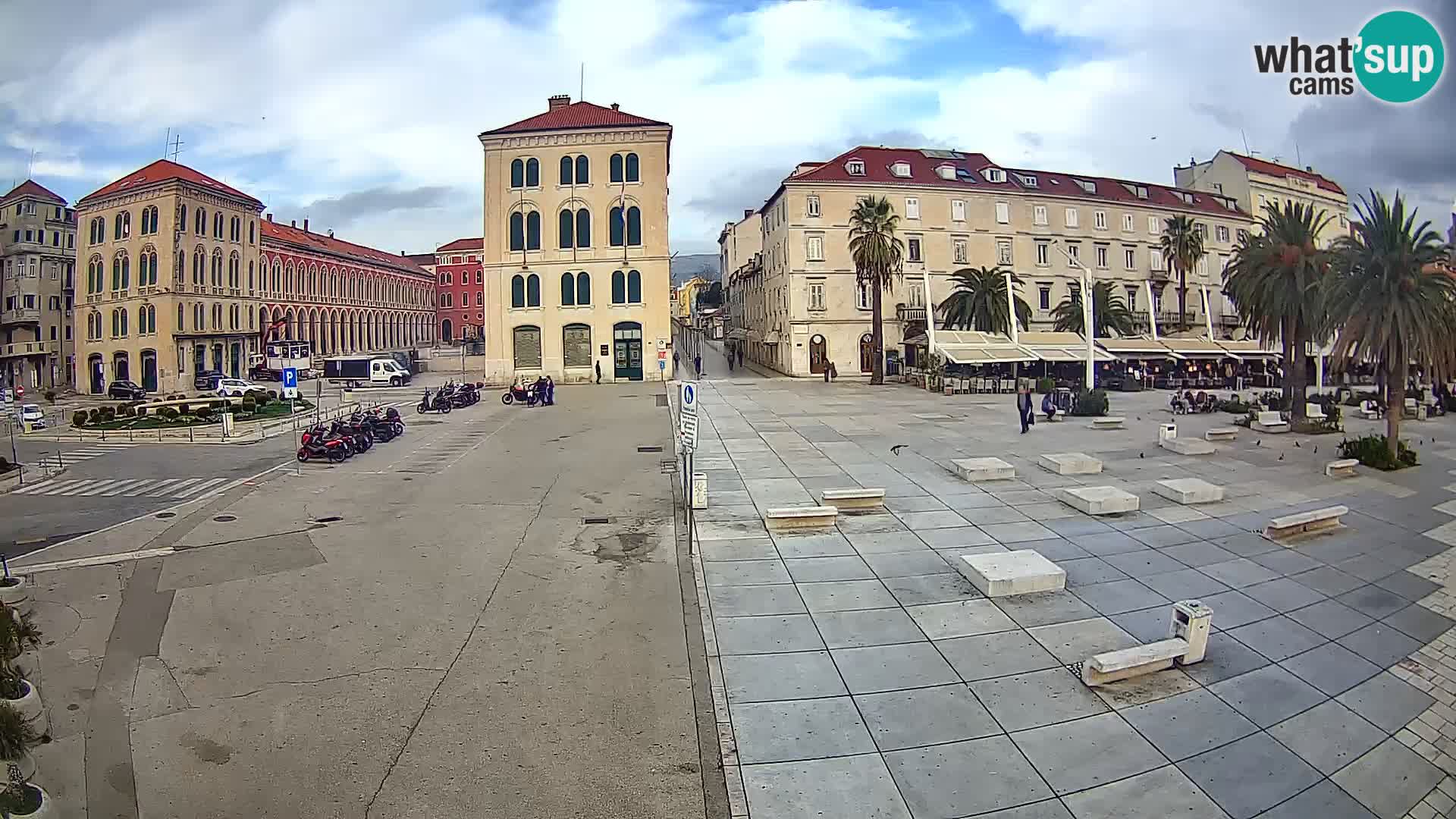 Webcam Split Riva – Prokurative | Trg Republike