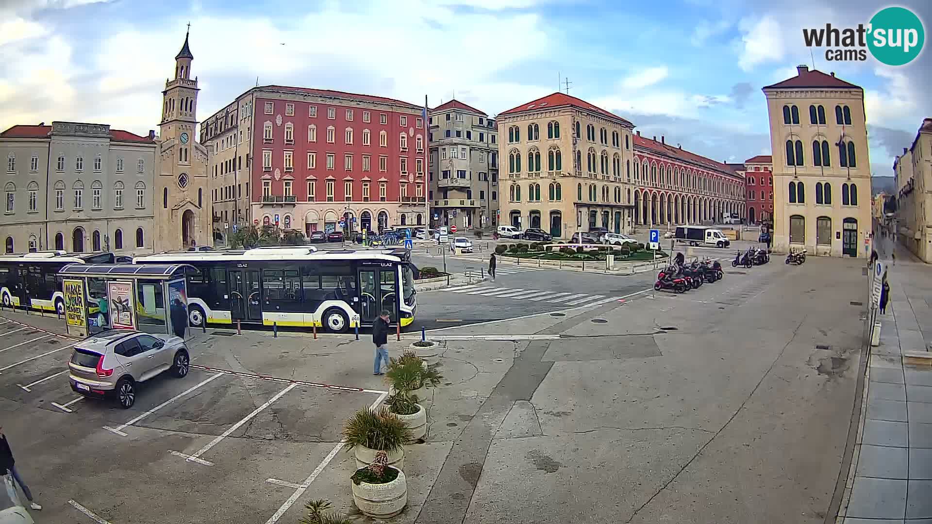 Webcam Split Riva – Prokurative | Trg Republike