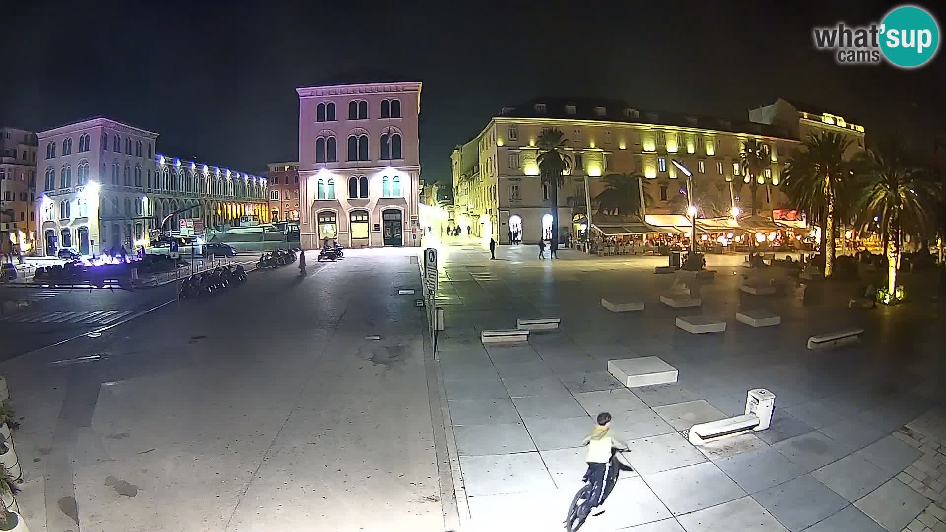 Webcam Split Riva – Prokurative | Trg Republike