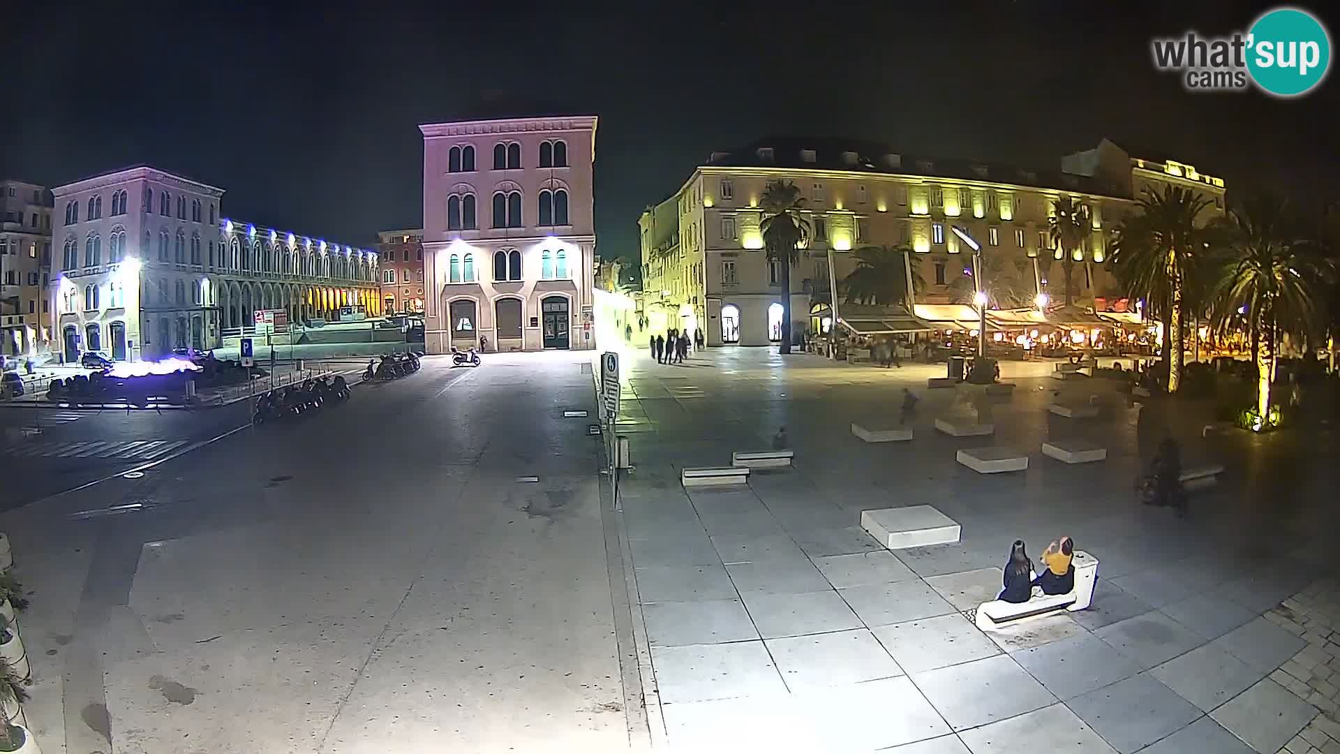 Webcam Split Riva – Prokurative | Trg Republike