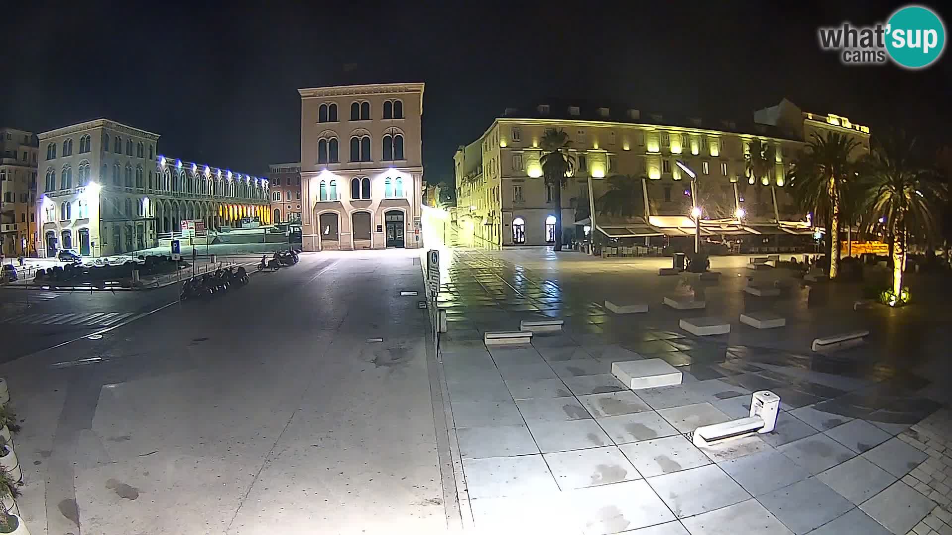 Webcam Split Riva – Prokurative | Trg Republike