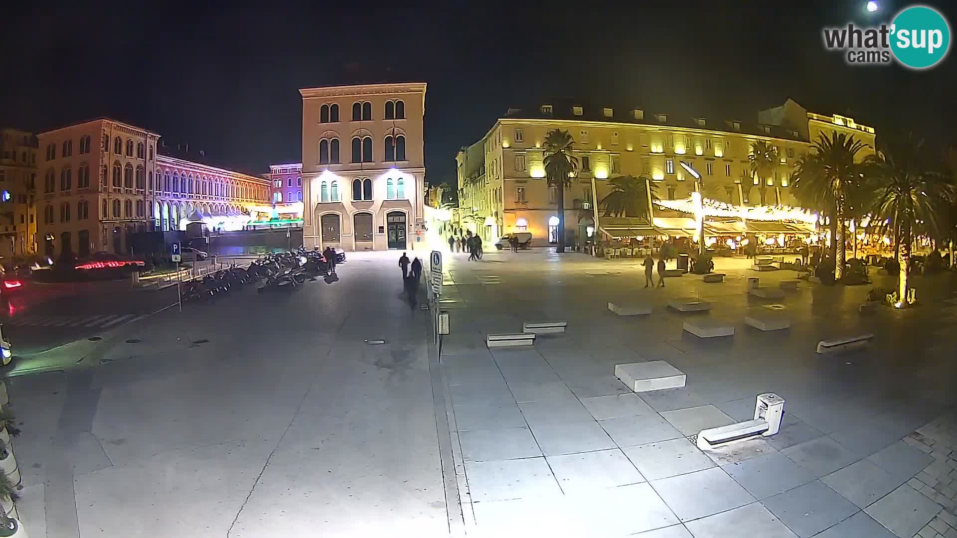 Webcam Split Riva – Prokurative | Trg Republike