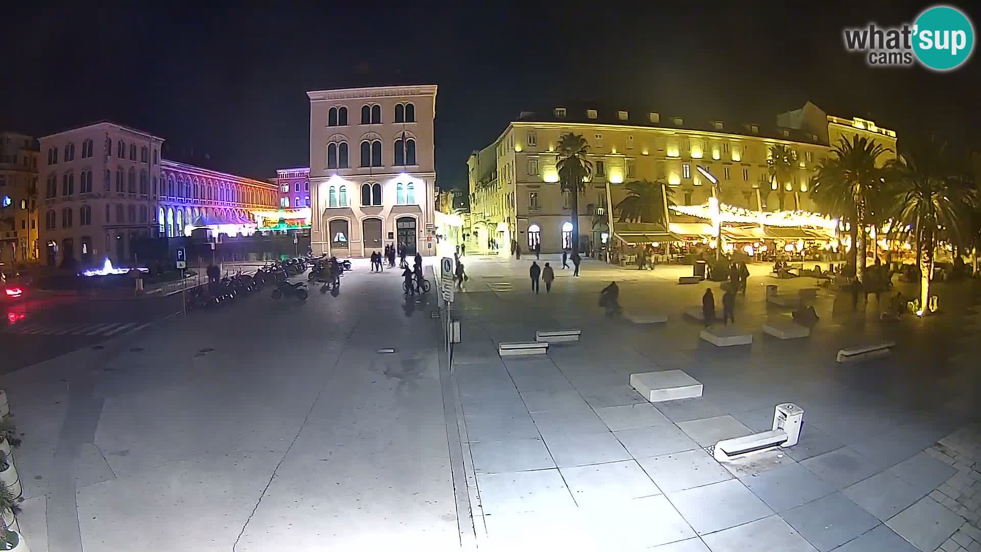 Webcam Spalato Riva – Prokurative | Piazza della Republika