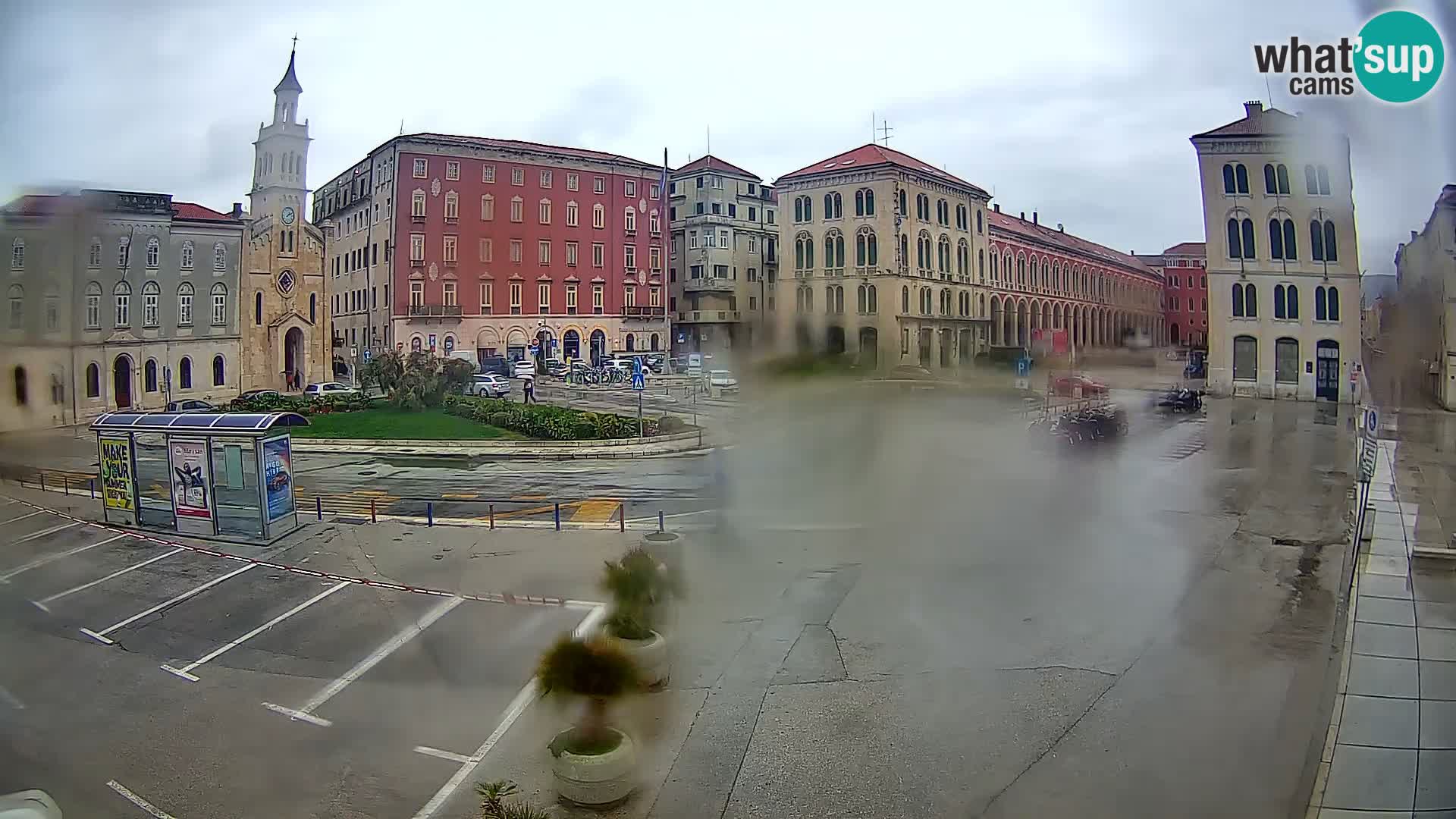 Webcam Split Riva – Prokurative | Trg Republike